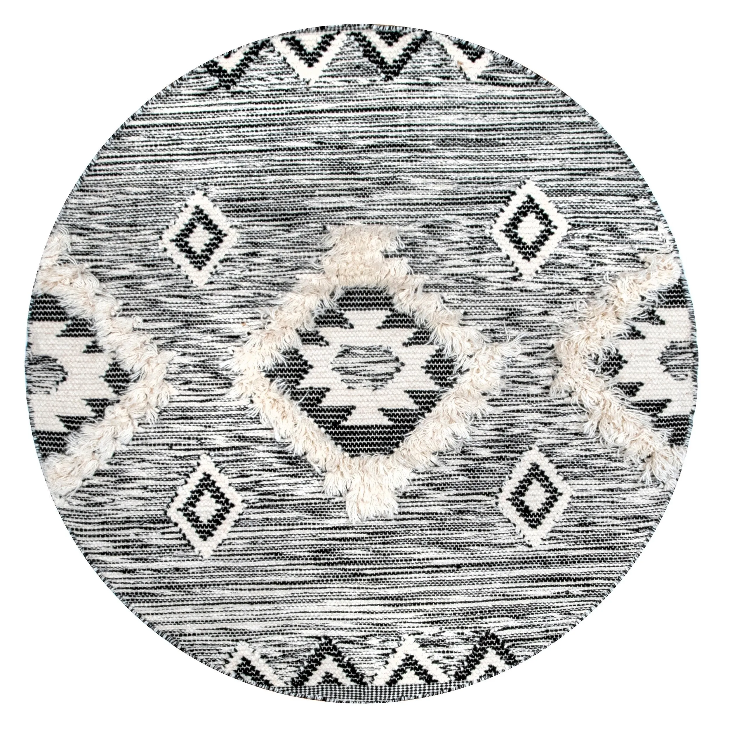 Nuloom Savannah Moroccan Tasseled Wool Area Rug