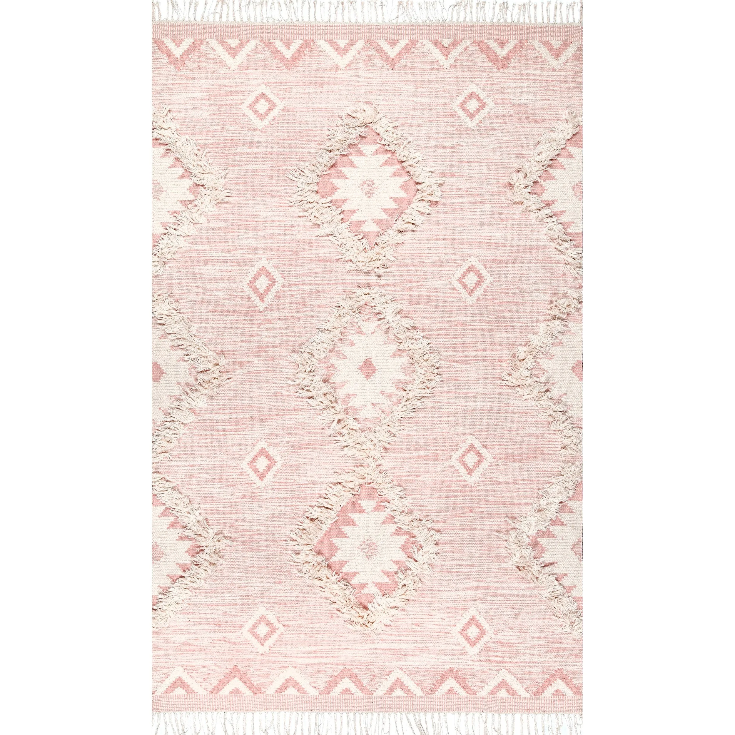 Nuloom Savannah Moroccan Tasseled Wool Area Rug