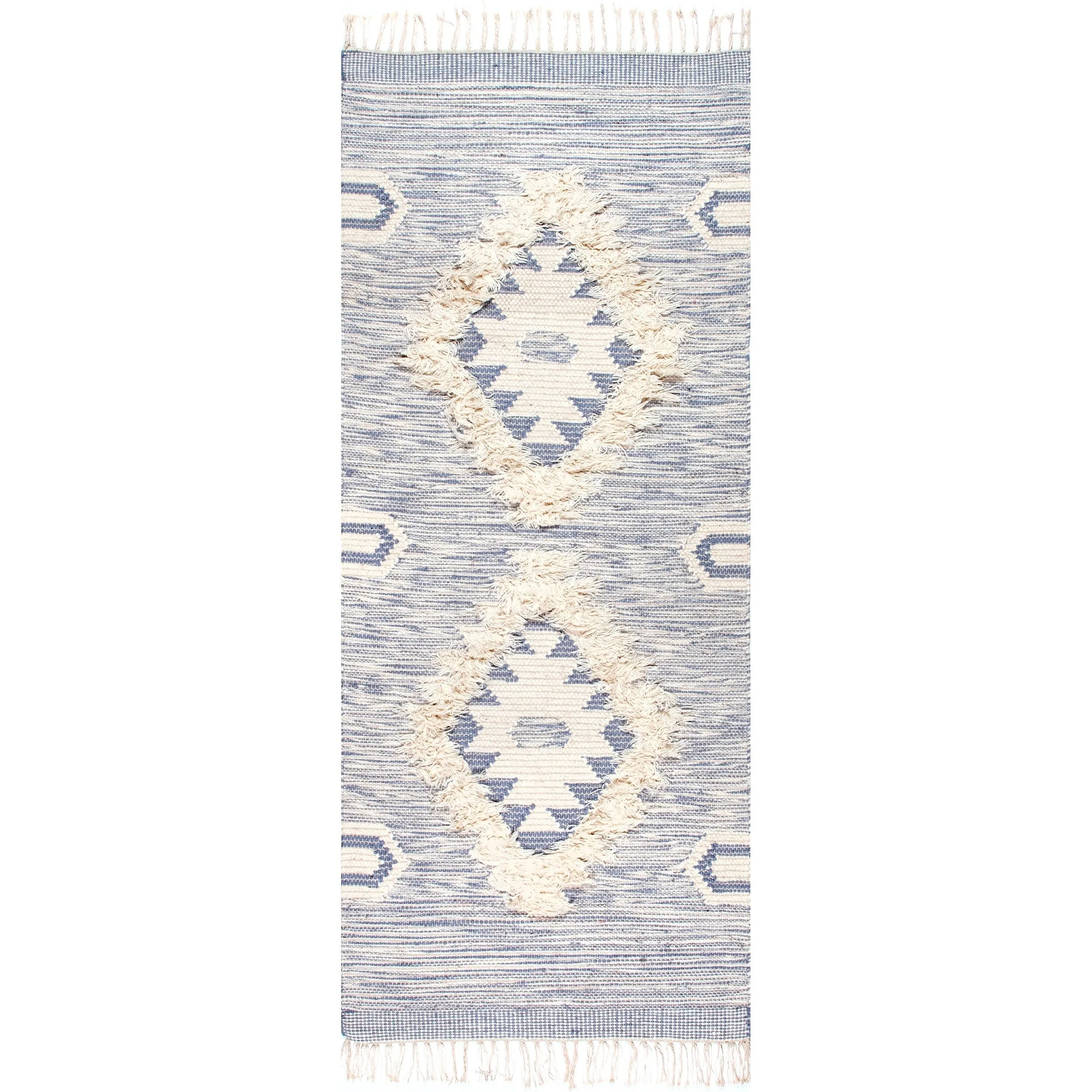 Nuloom Savannah Moroccan Tasseled Wool Area Rug