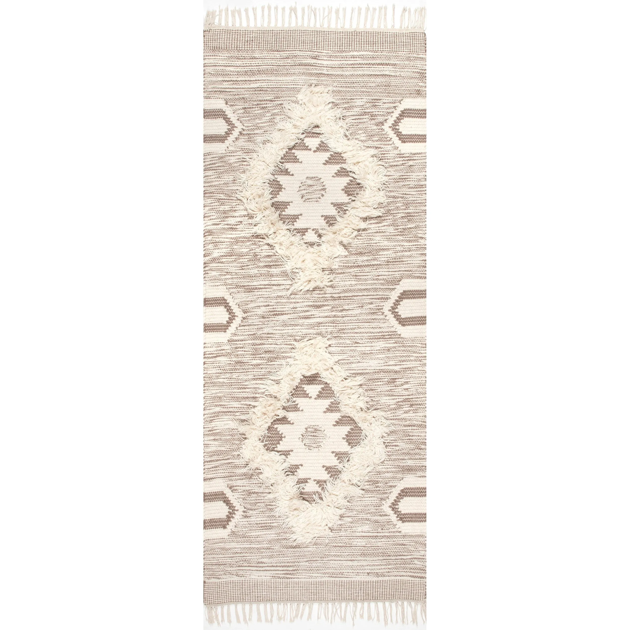 Nuloom Savannah Moroccan Tasseled Wool Area Rug