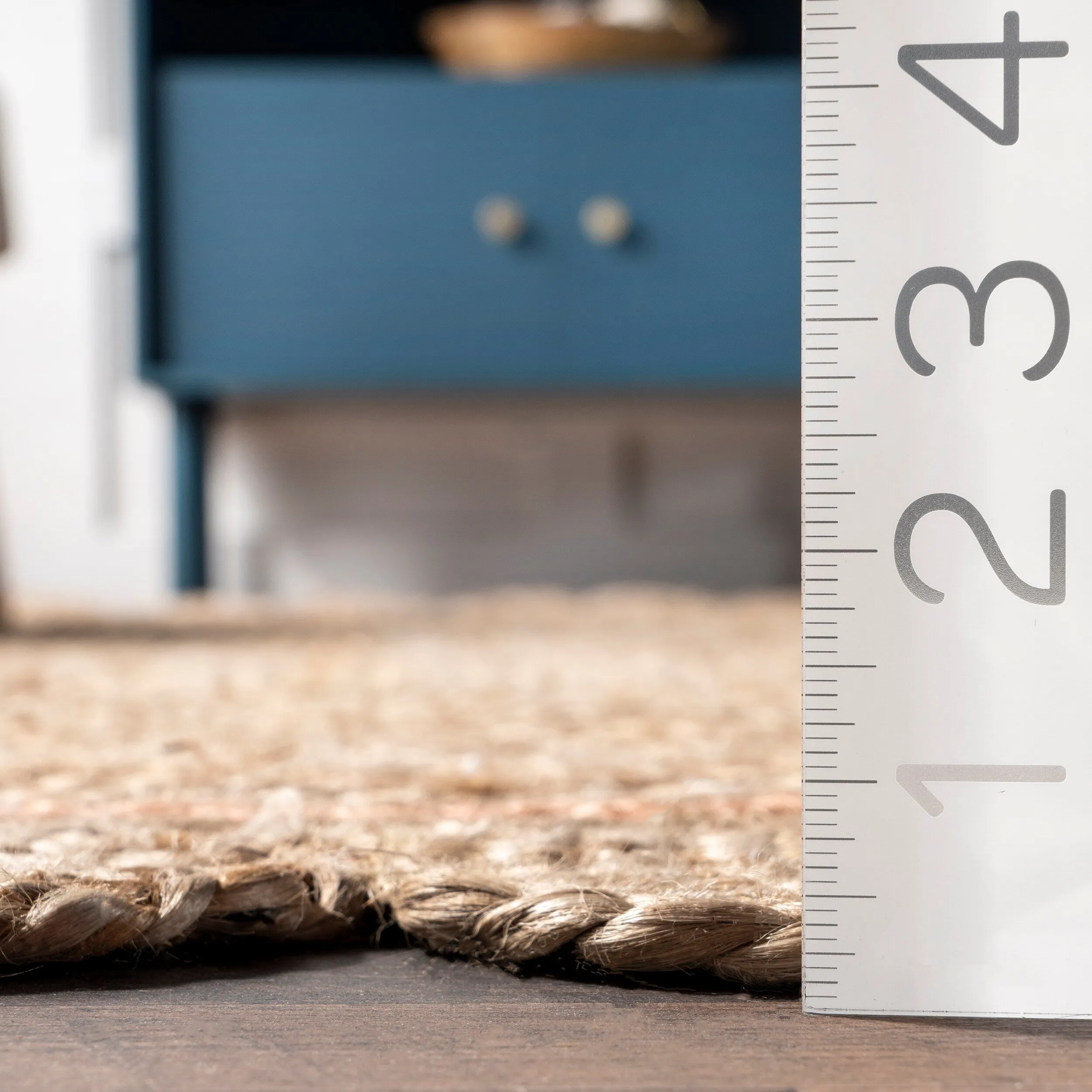 Nuloom Tera Petals Braided Jute Area Rug