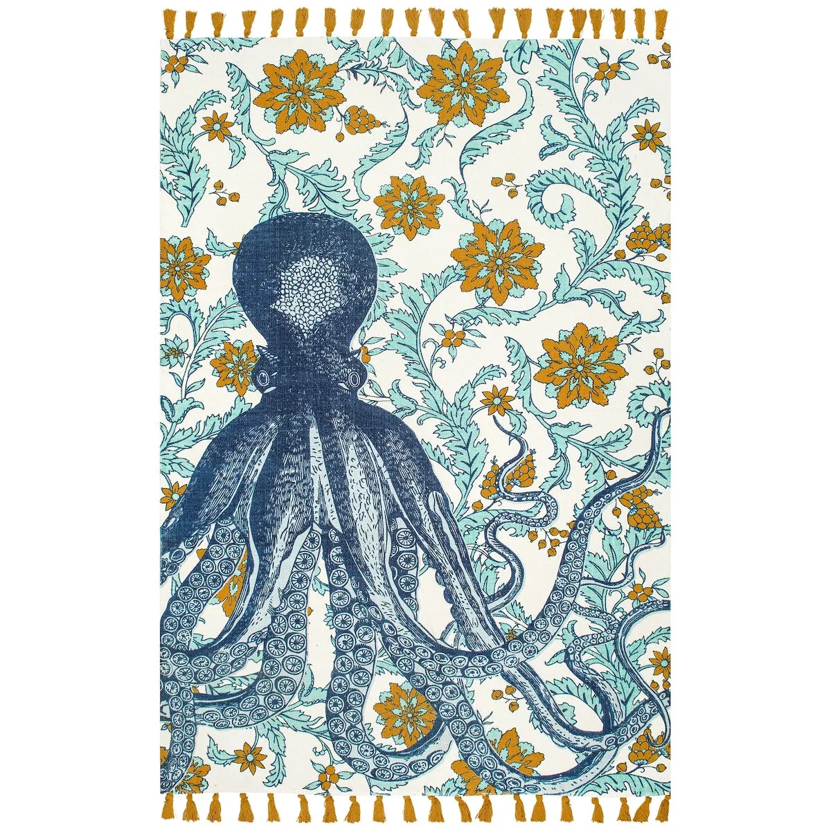 Nuloom Thomas Paul Octopus Tasseled Area Rug