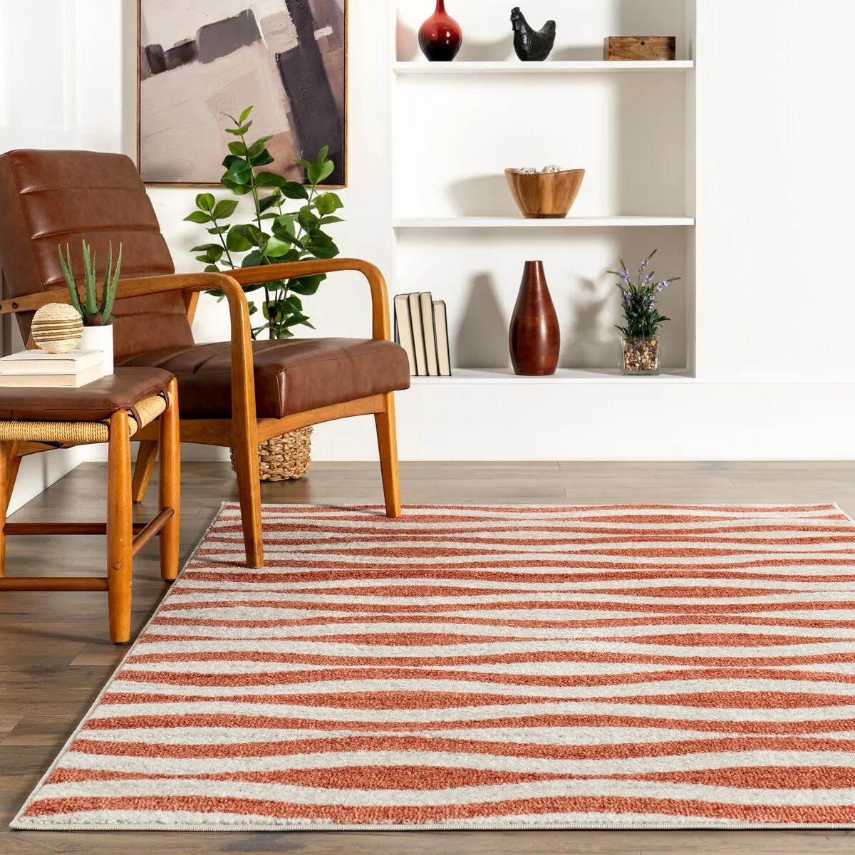 Nuloom Tristan Contemporary Waves Area Rug