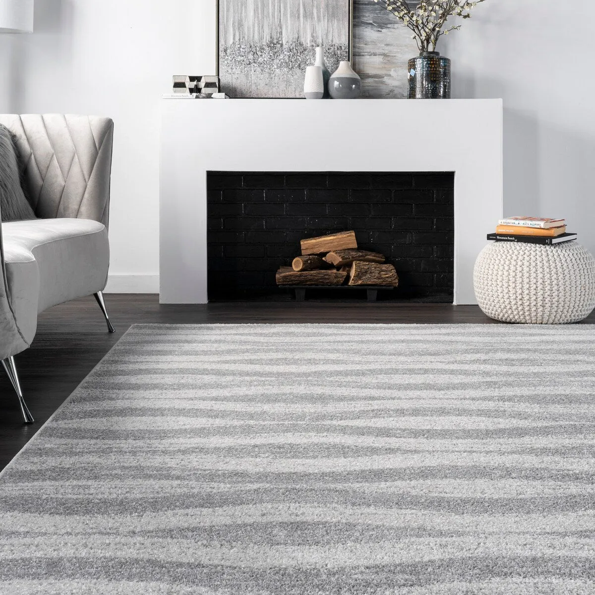 Nuloom Tristan Contemporary Waves Area Rug