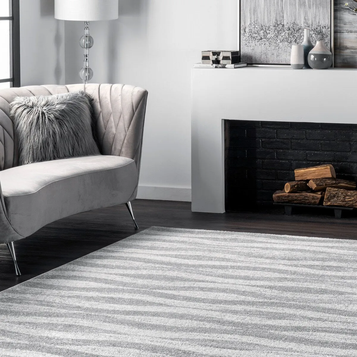 Nuloom Tristan Contemporary Waves Area Rug