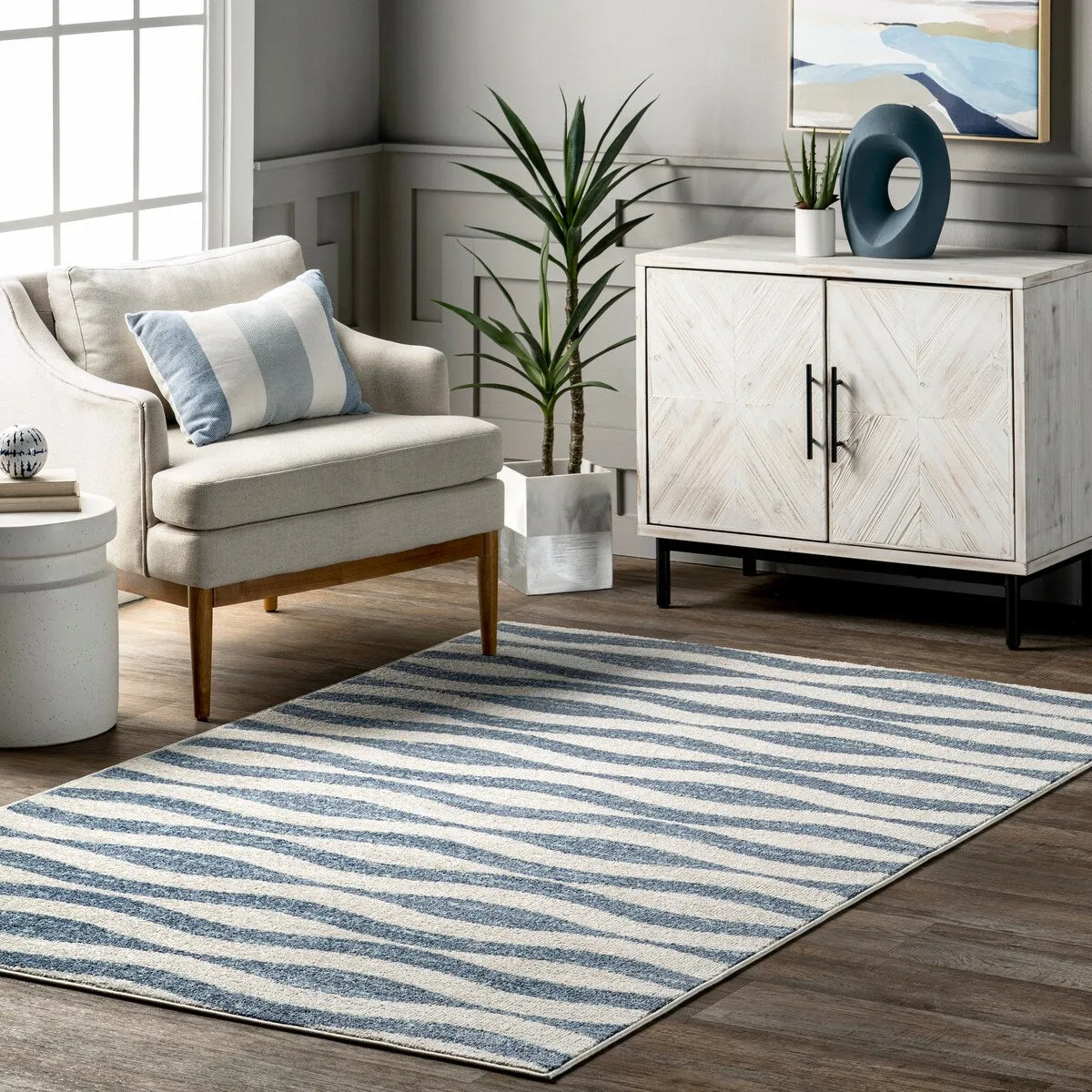 Nuloom Tristan Contemporary Waves Area Rug