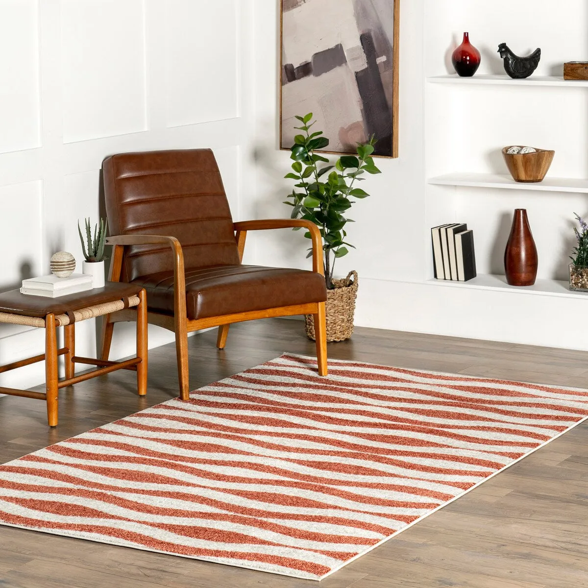 Nuloom Tristan Contemporary Waves Area Rug