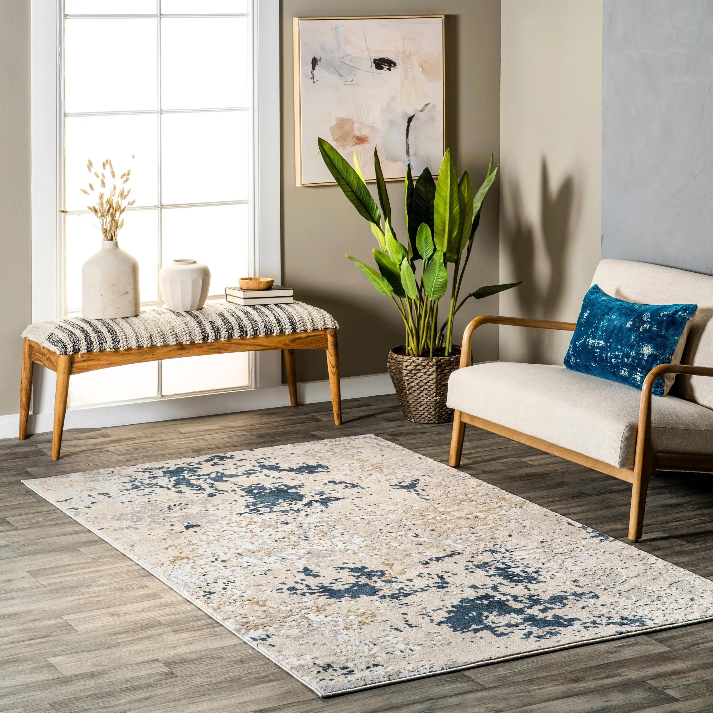 Nuloom Tyra Contemporary Abstract Area Rug