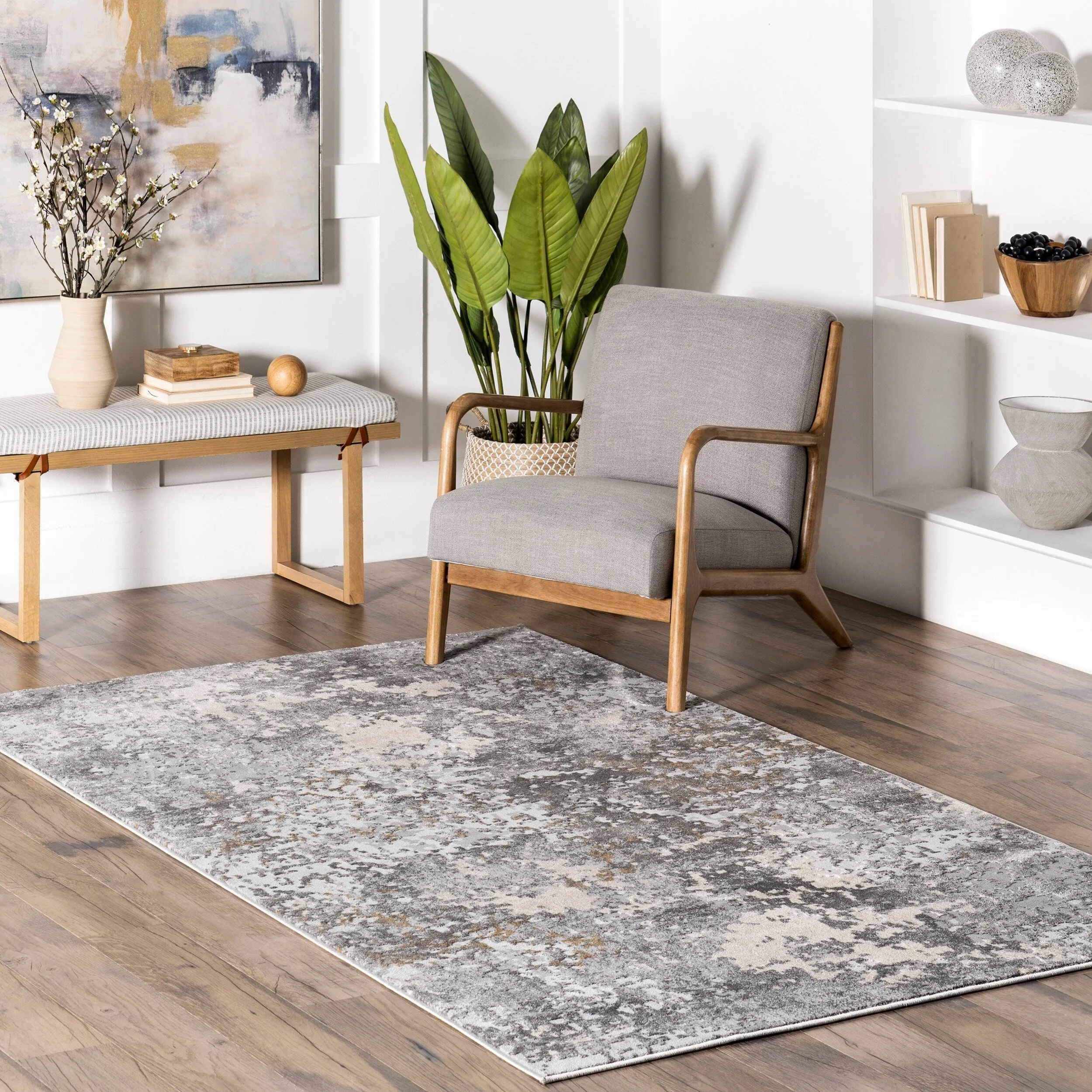 Nuloom Tyra Contemporary Abstract Area Rug