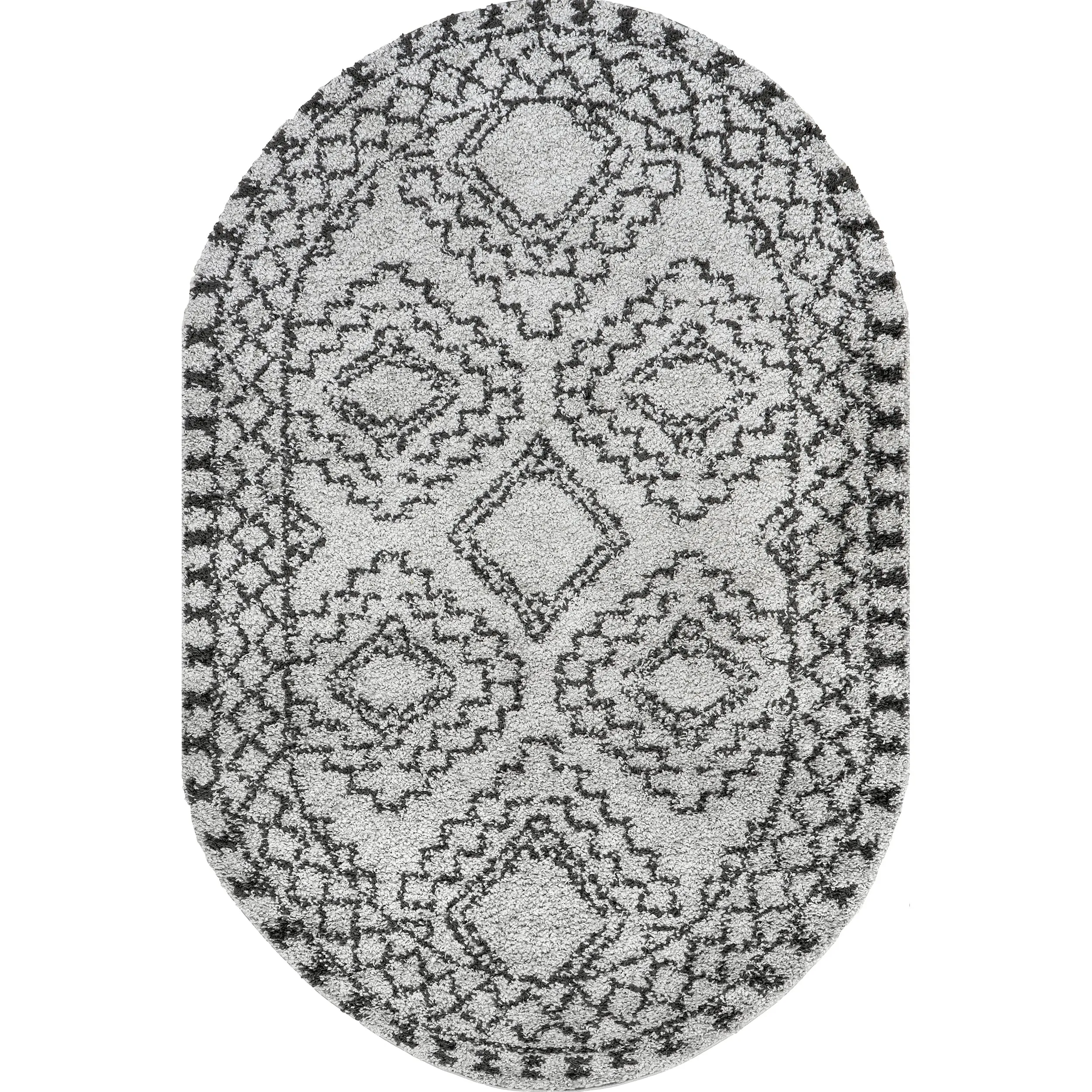 Nuloom Vasiliki Moroccan Shag Tasseled Area Rug