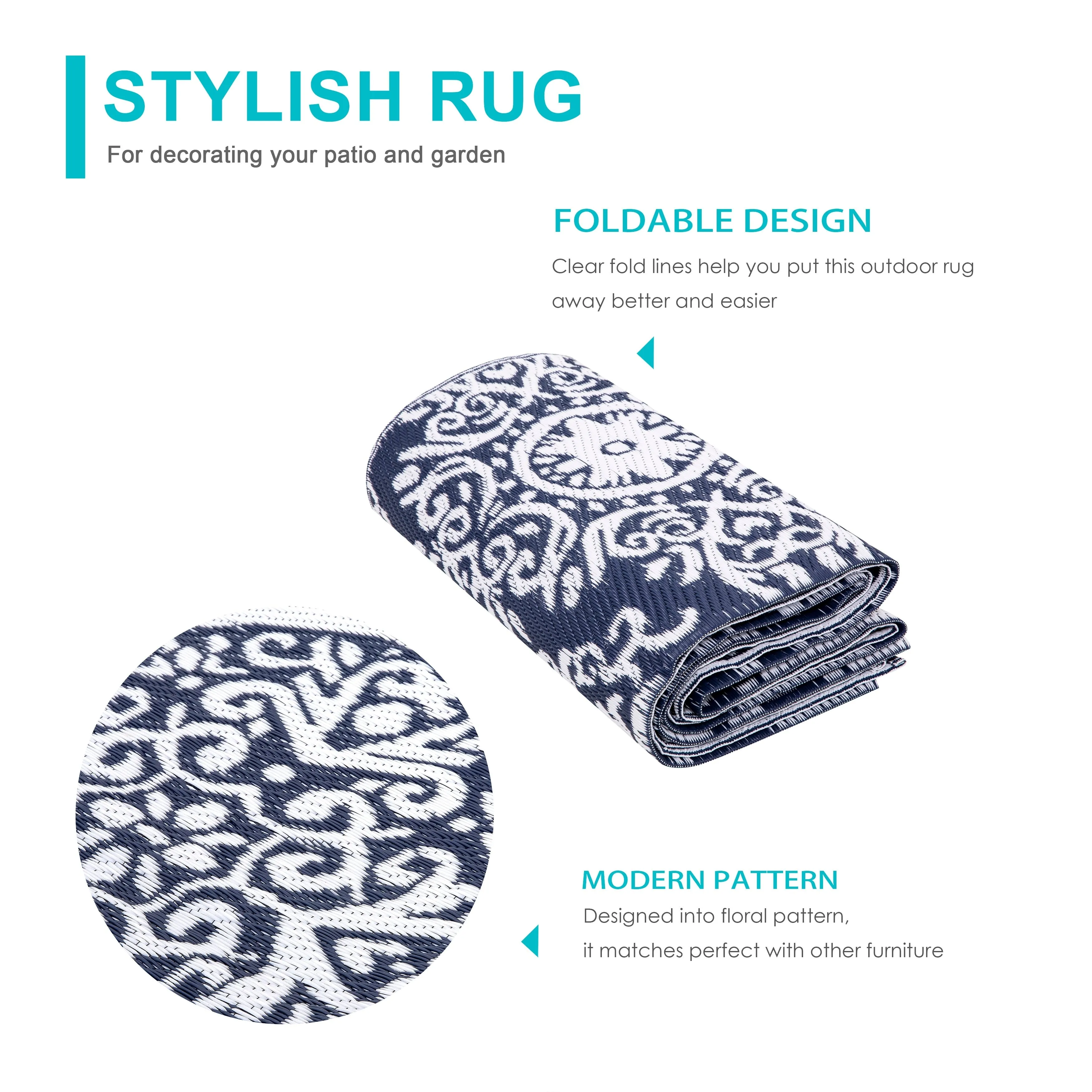Nuu Garden Floral Modern Abstract Area Rug