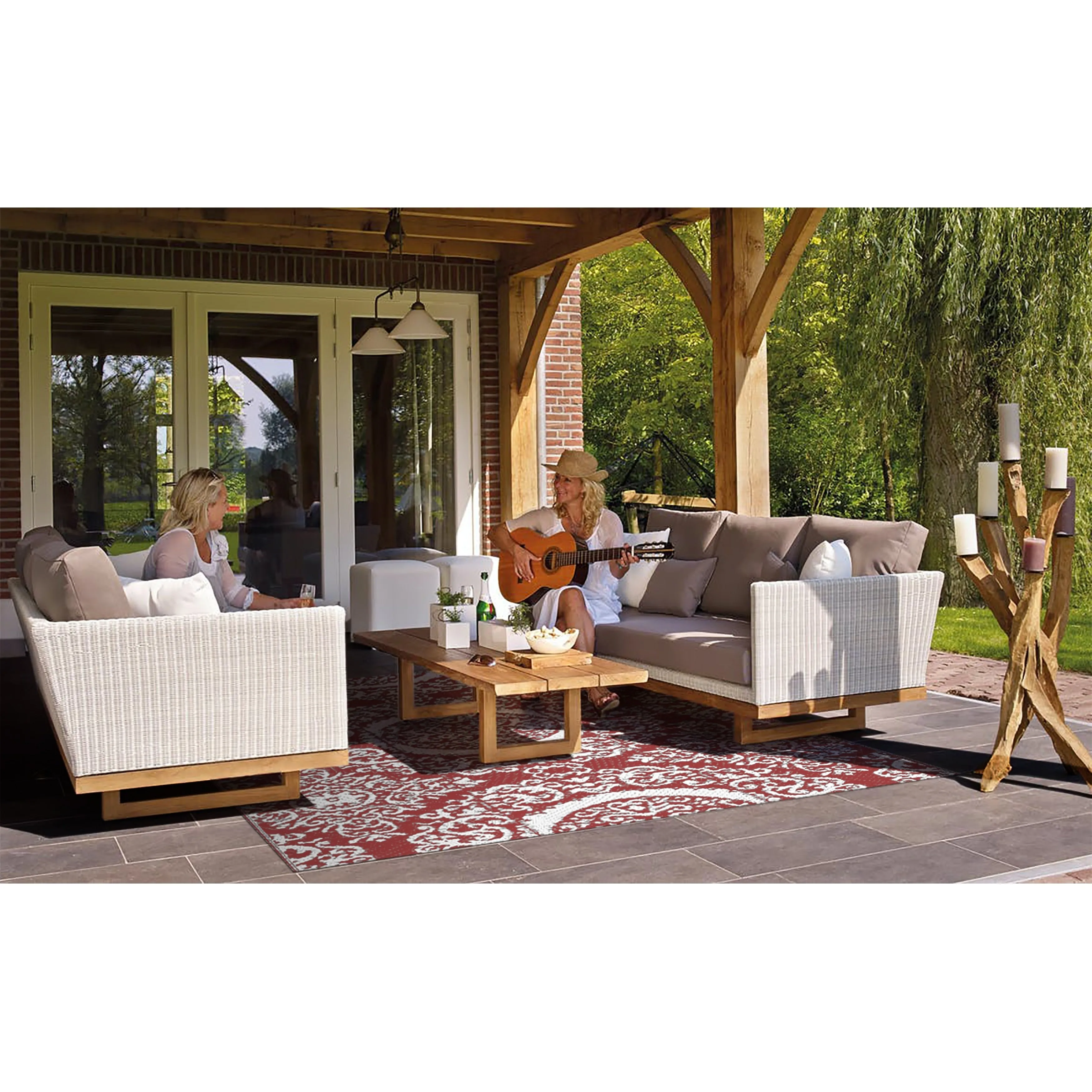 Nuu Garden Floral Modern Abstract Area Rug