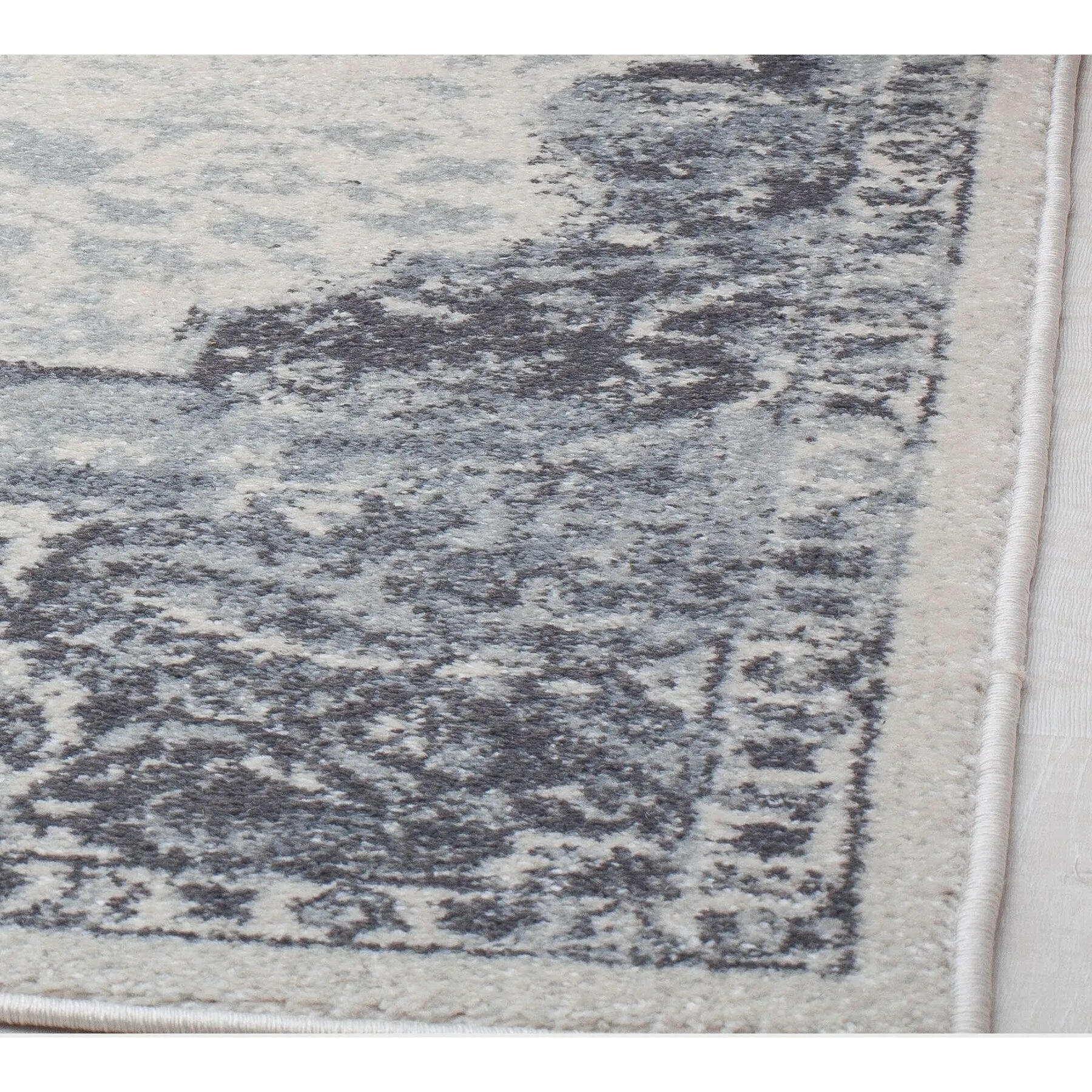 Oleander Vintage Transitional Pink Amaranth Medallion Rug