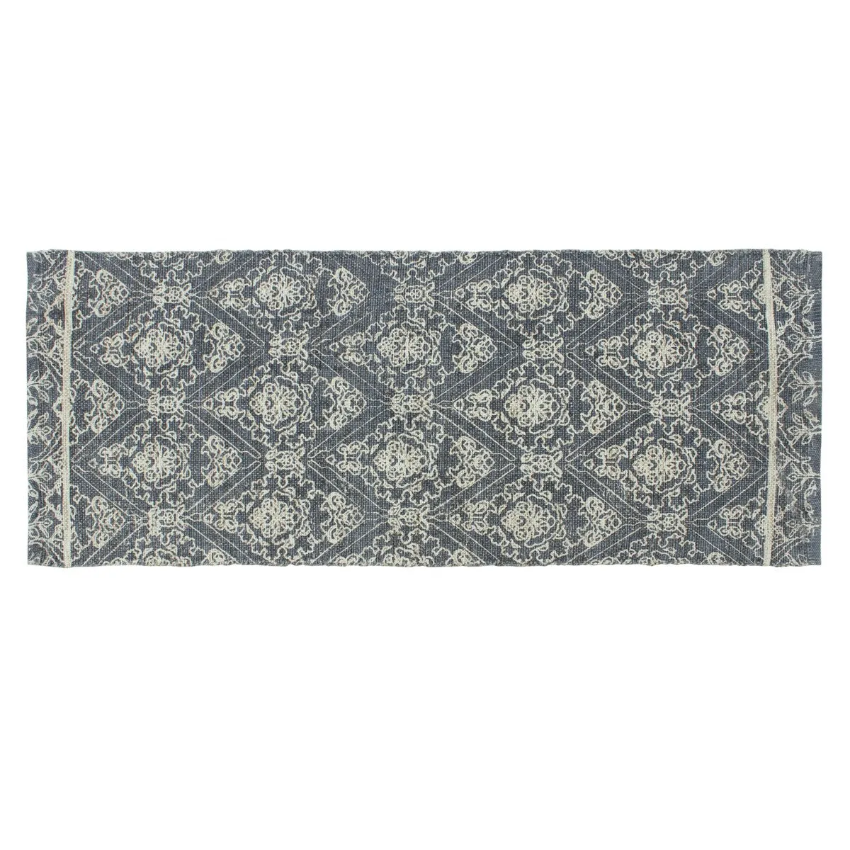 Patina Vie Maison Hand Woven Boho Cotton and Jute Rug