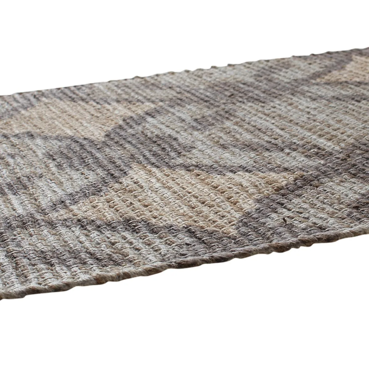 Patina Vie Maison Hand Woven Boho Cotton and Jute Rug
