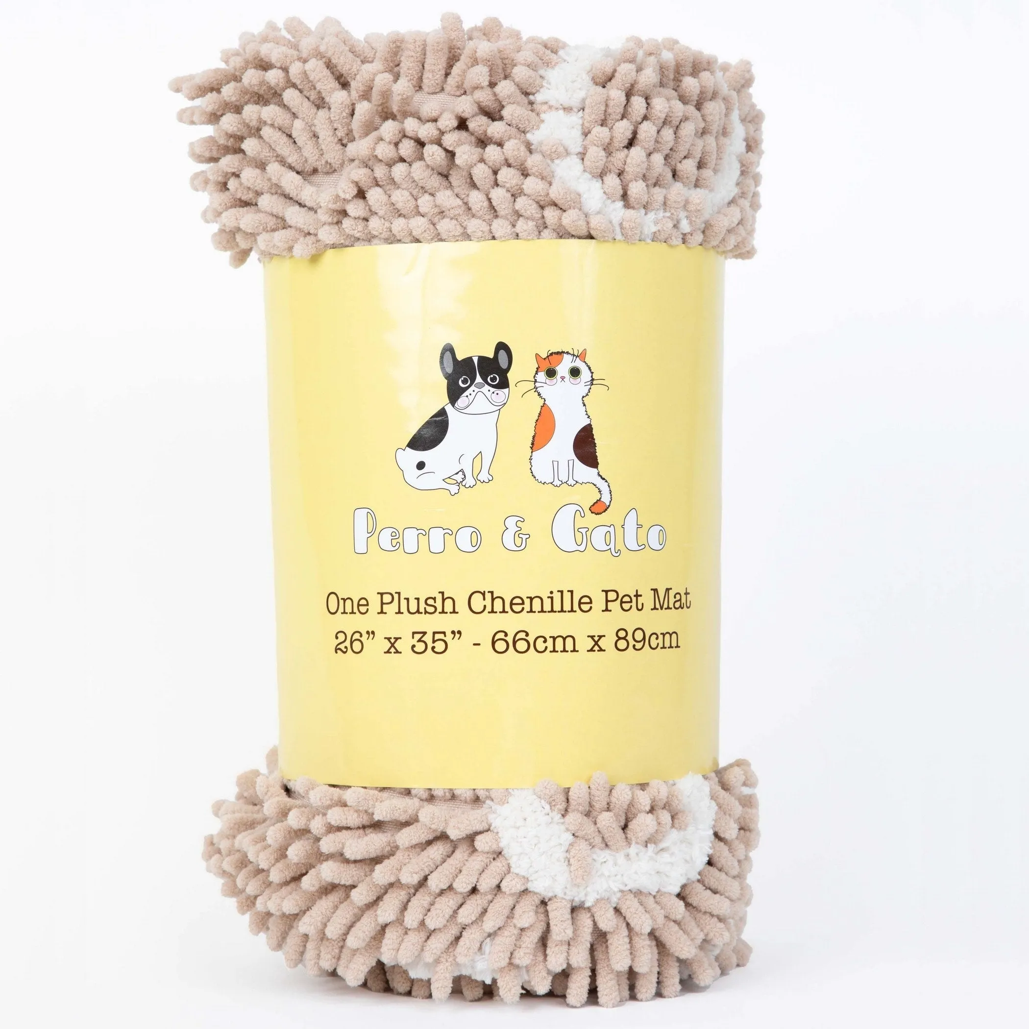 Perro & Gato Soft Chenille Pet Mat