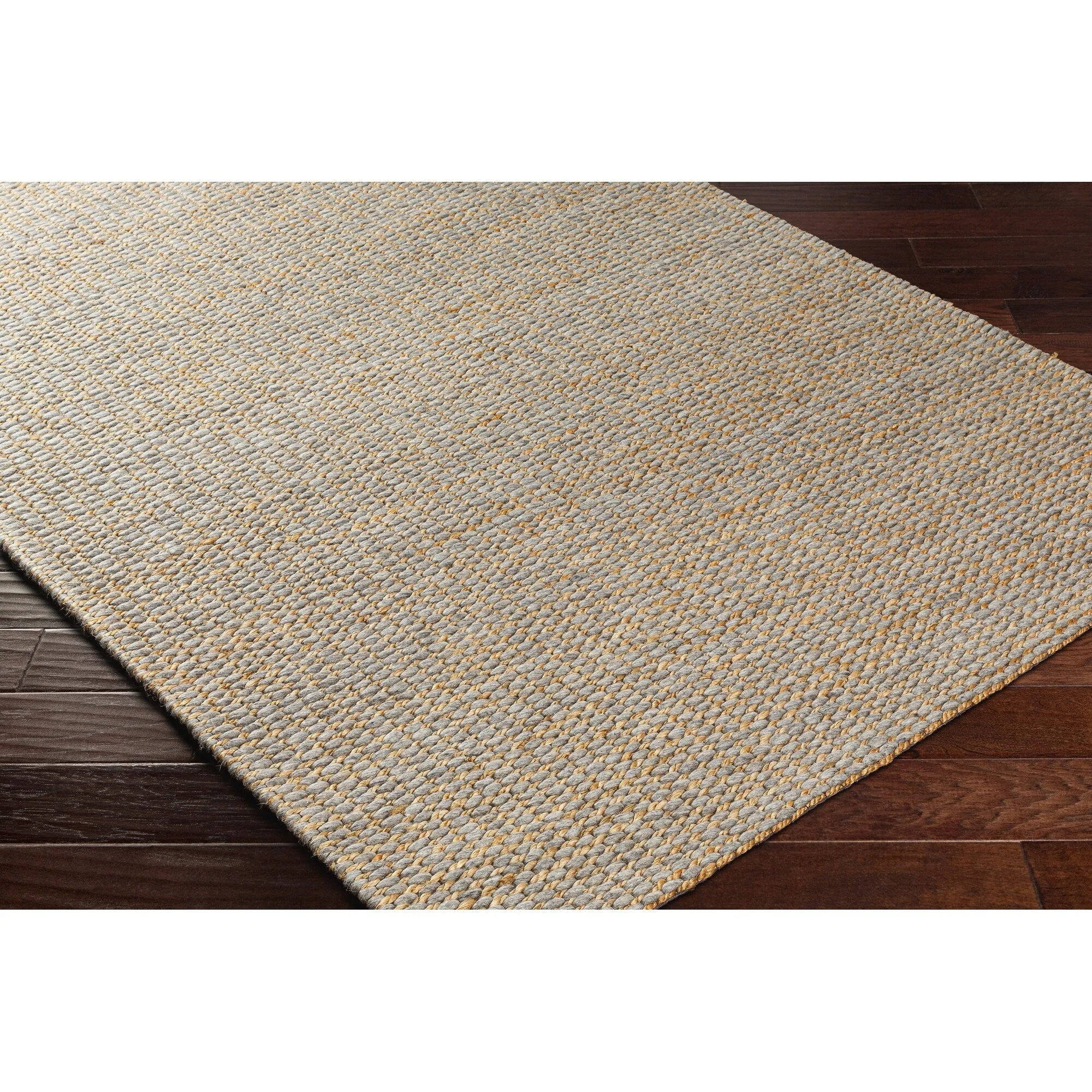 Petyra Handmade Jute & Wool Blend Area Rug