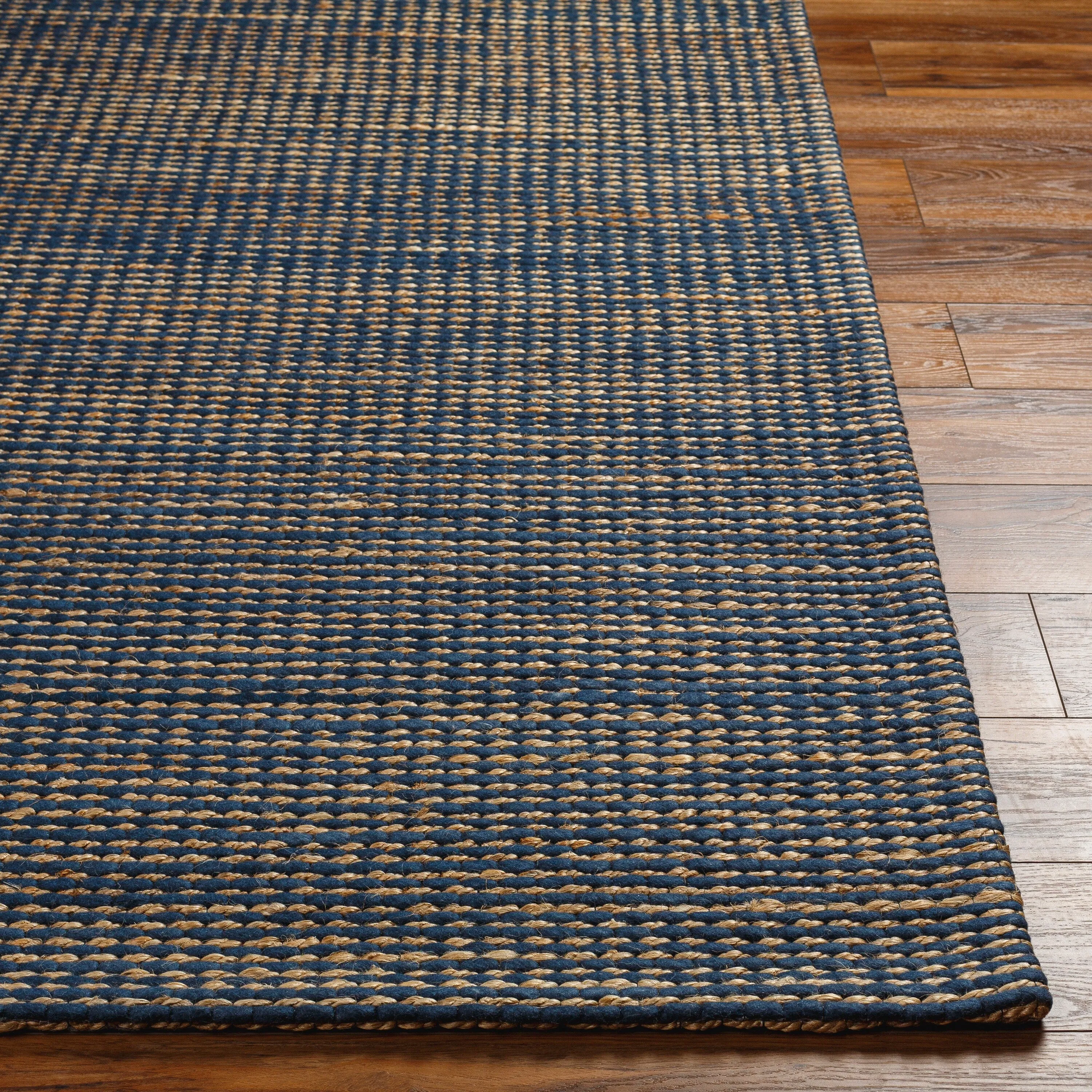 Petyra Handmade Jute & Wool Blend Area Rug