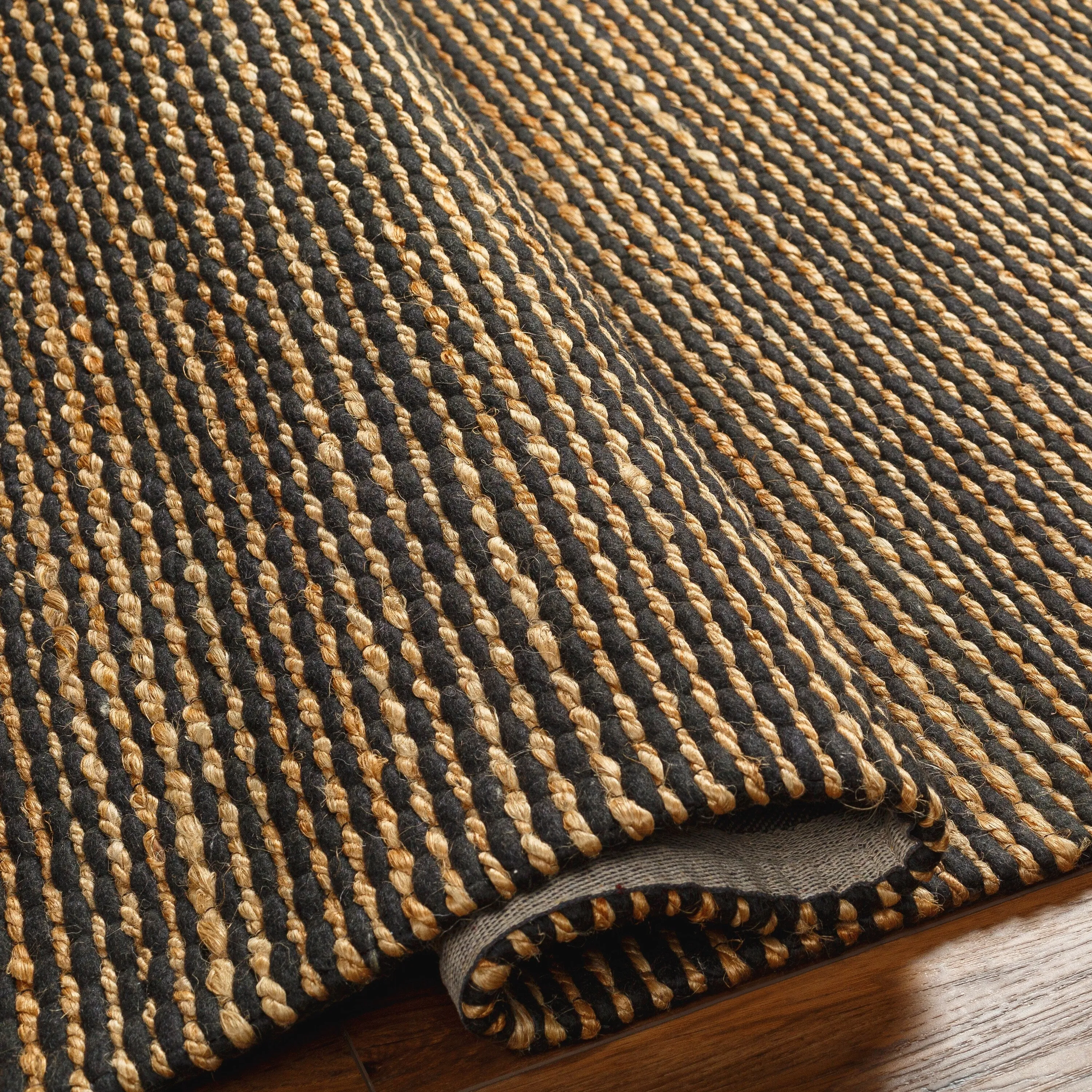 Petyra Handmade Jute & Wool Blend Area Rug