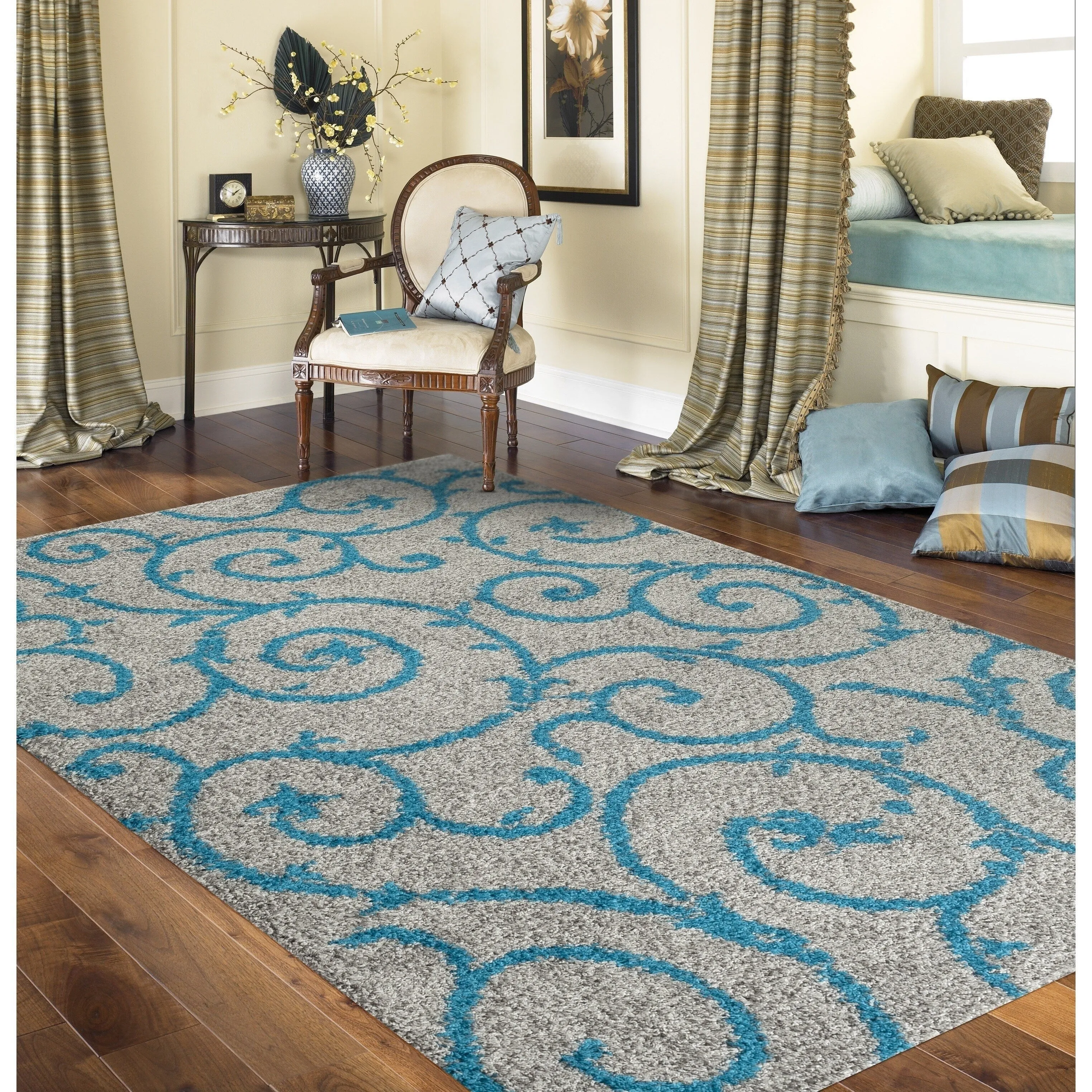 Porch & Den Decatur Indoor Shag Area Rug