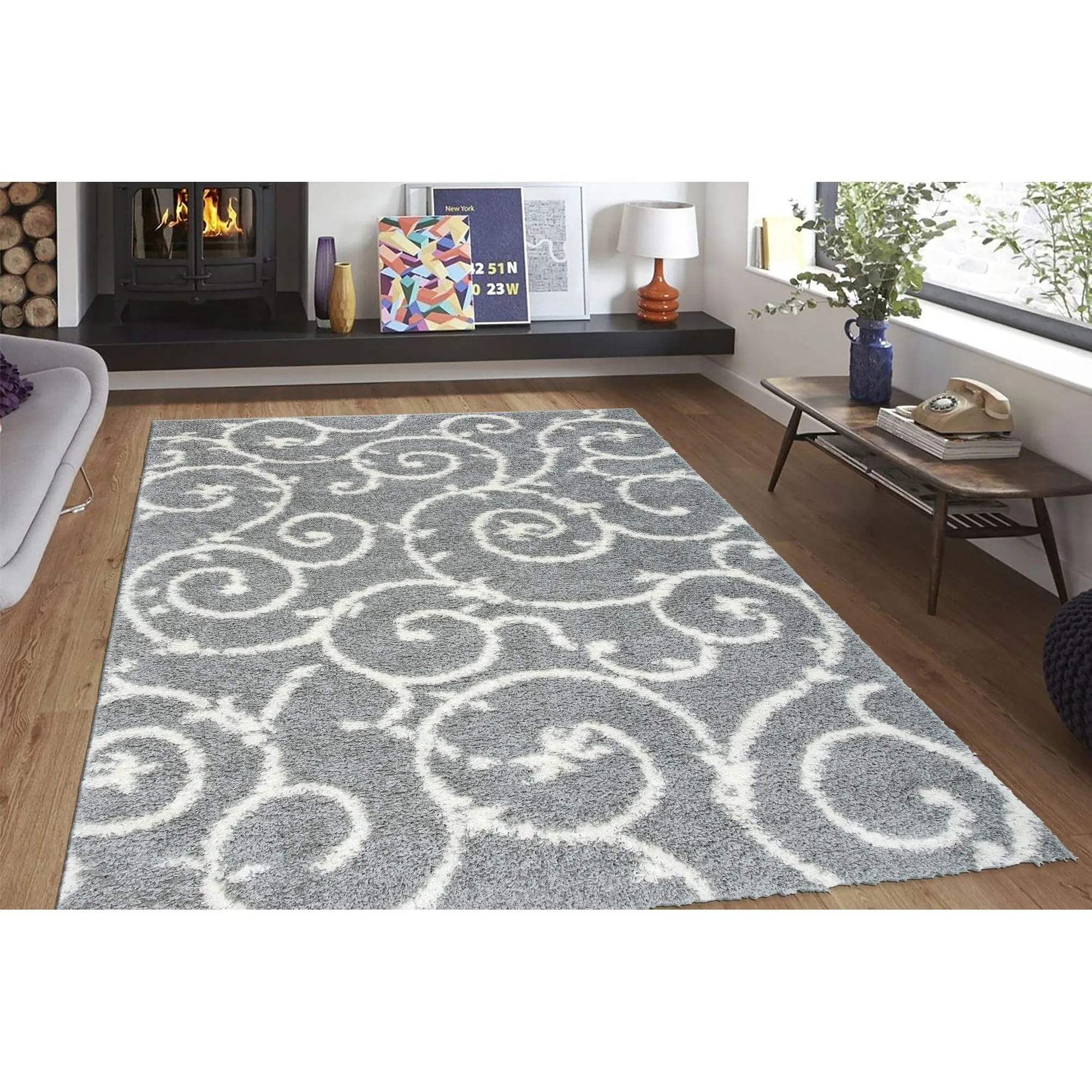Porch & Den Decatur Indoor Shag Area Rug