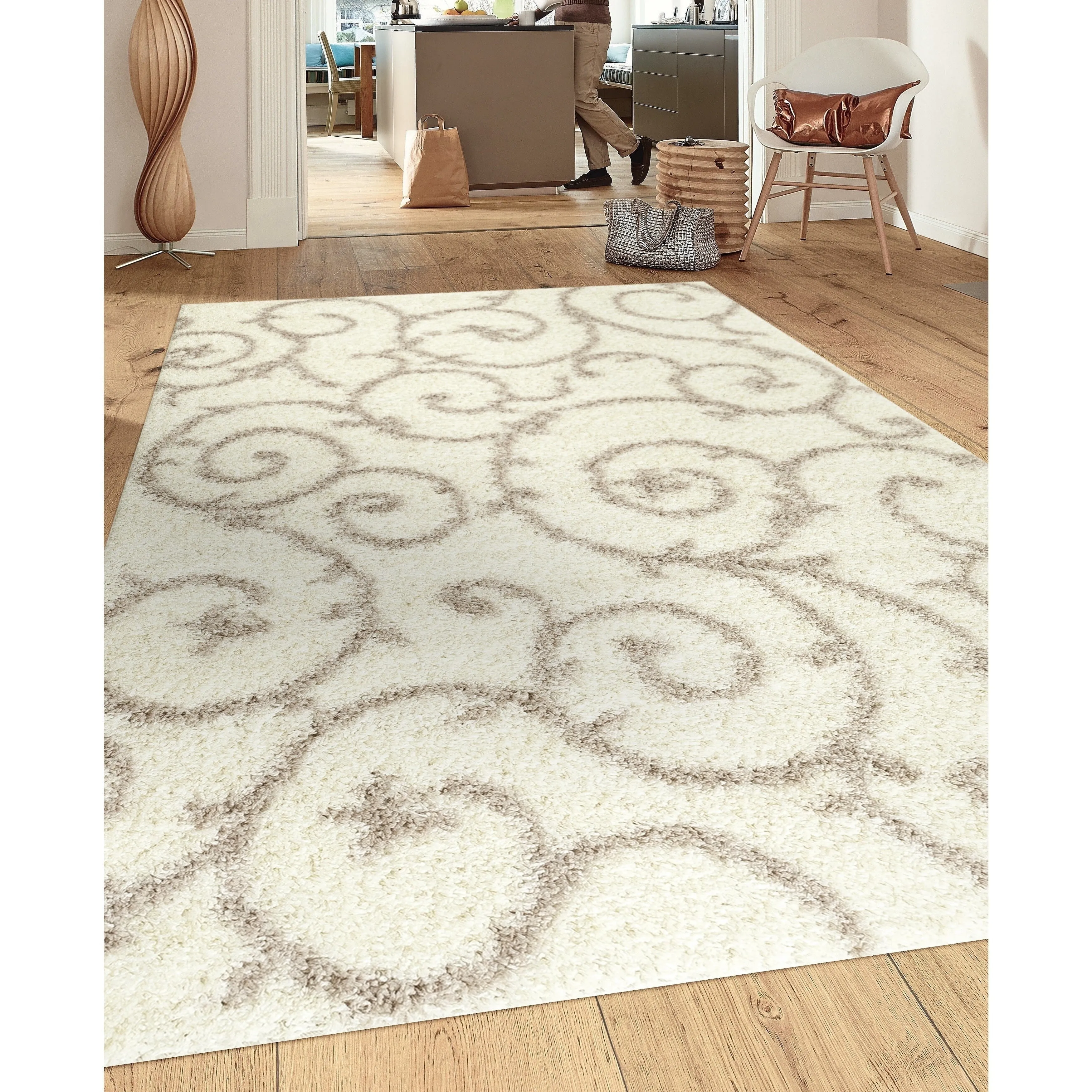 Porch & Den Decatur Indoor Shag Area Rug