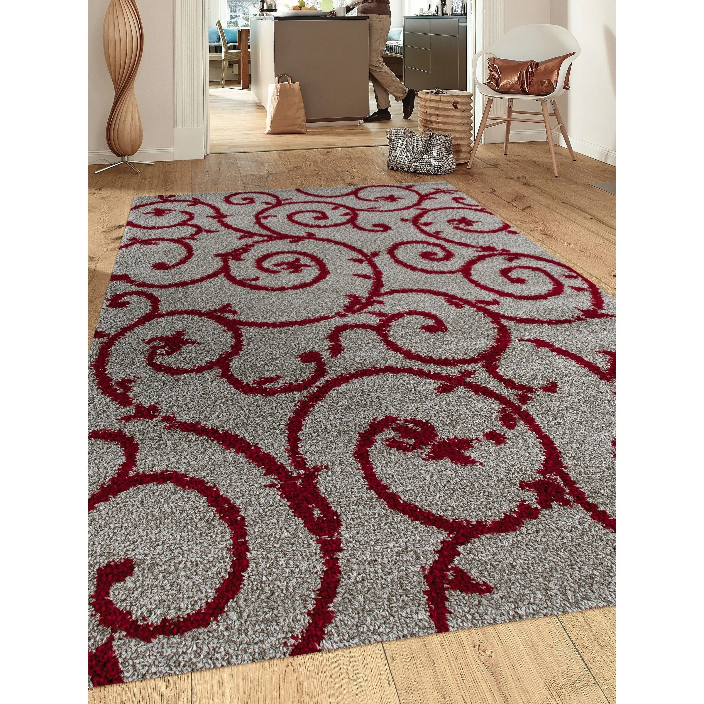 Porch & Den Decatur Indoor Shag Area Rug