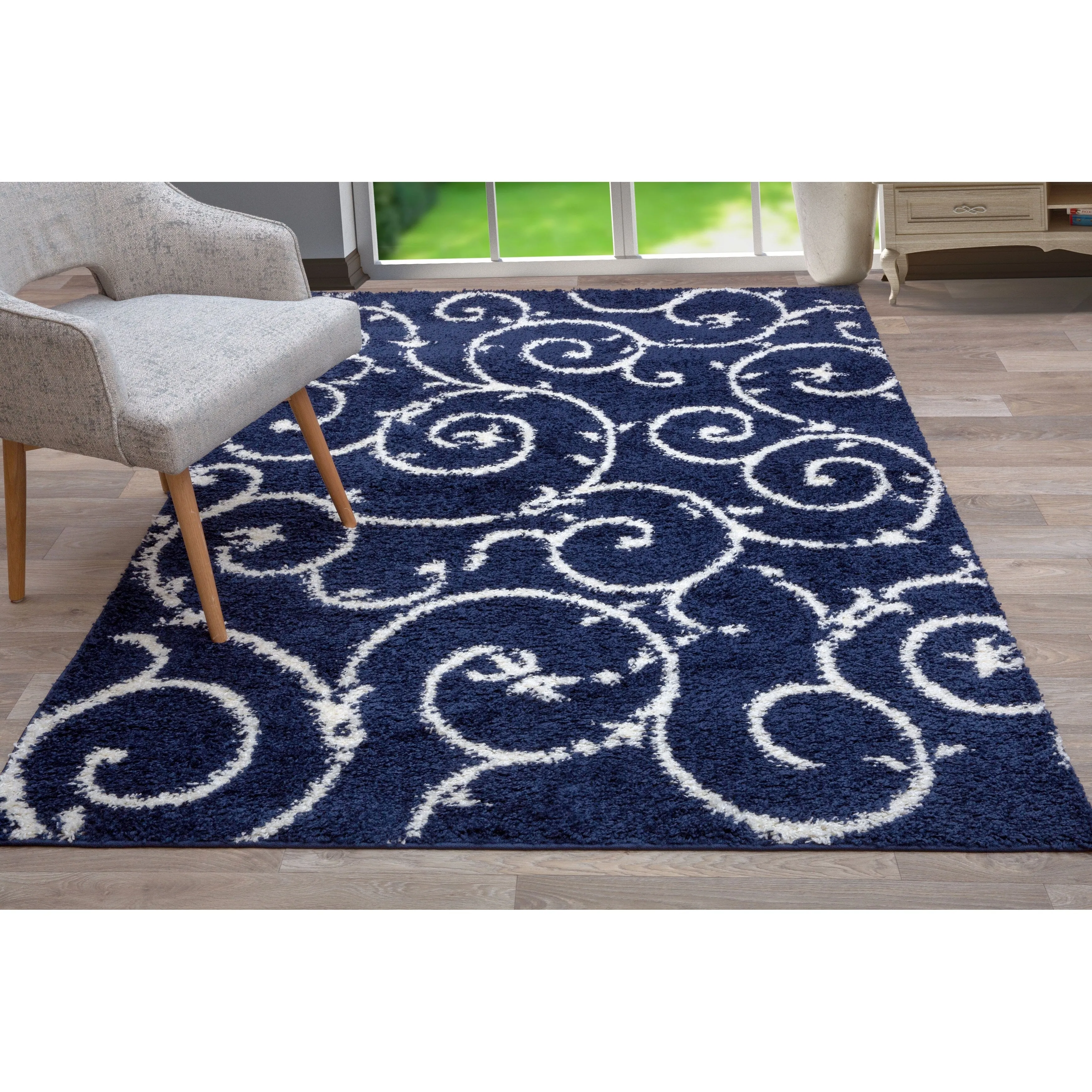 Porch & Den Decatur Indoor Shag Area Rug