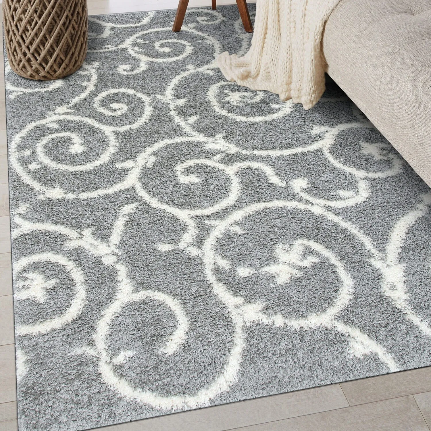 Porch & Den Decatur Indoor Shag Area Rug