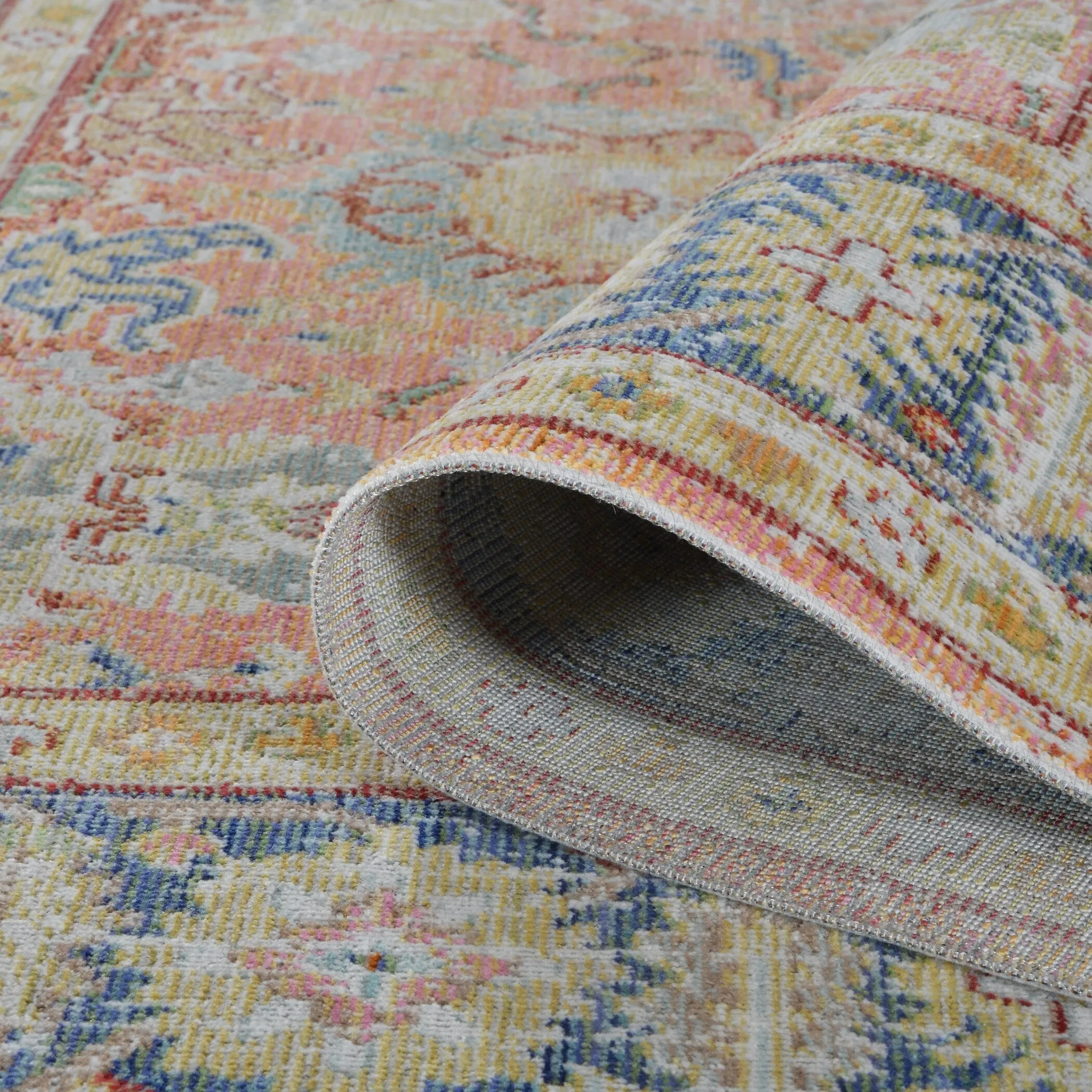 Porch & Den Queens Vintage Polyester Area Rug