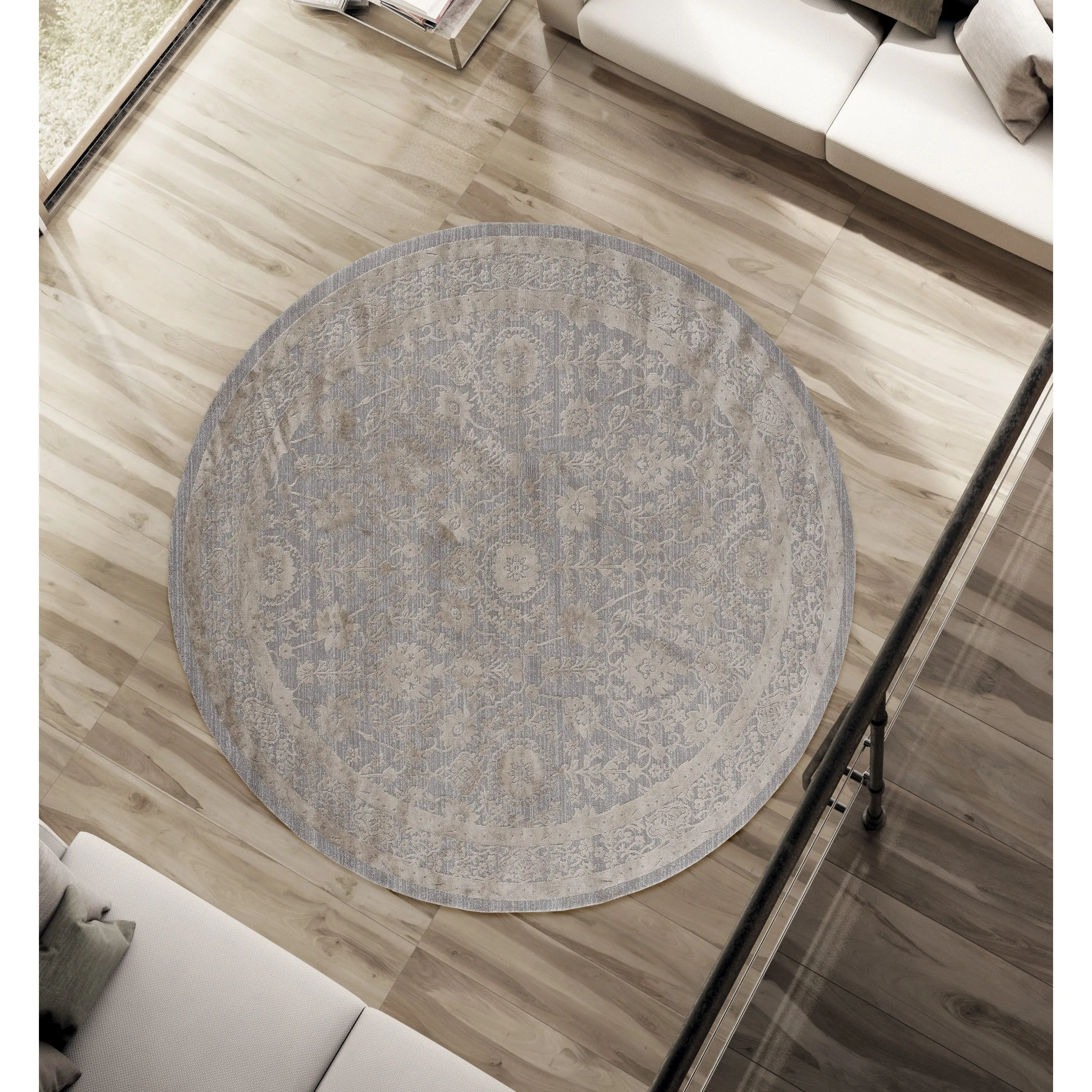 Porch & Den Reuben Distressed Oriental Area Rug