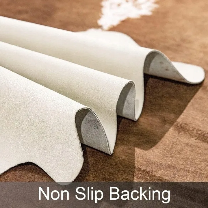 Premium Faux Cowhide Home Decor Carpet Luxury Home Office Area Rug