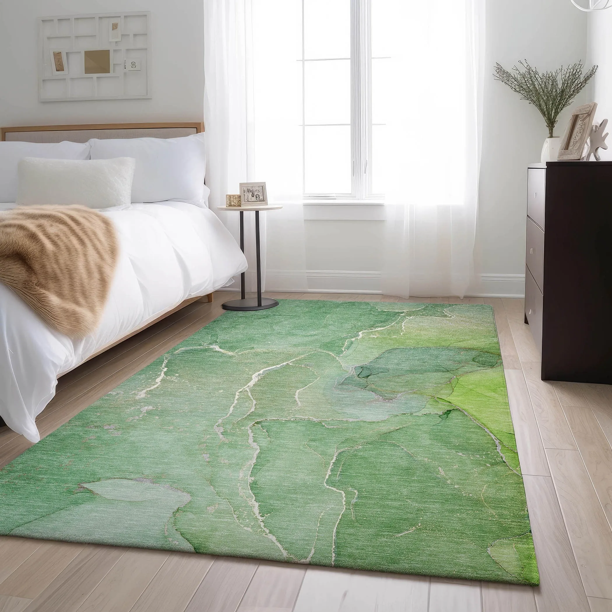 Premium Washable Super Soft Abstract Contemporary Mayfield Rug