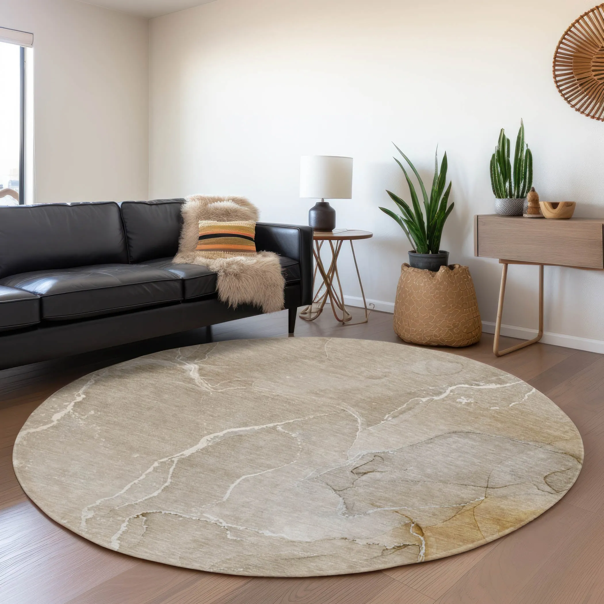 Premium Washable Super Soft Abstract Contemporary Mayfield Rug