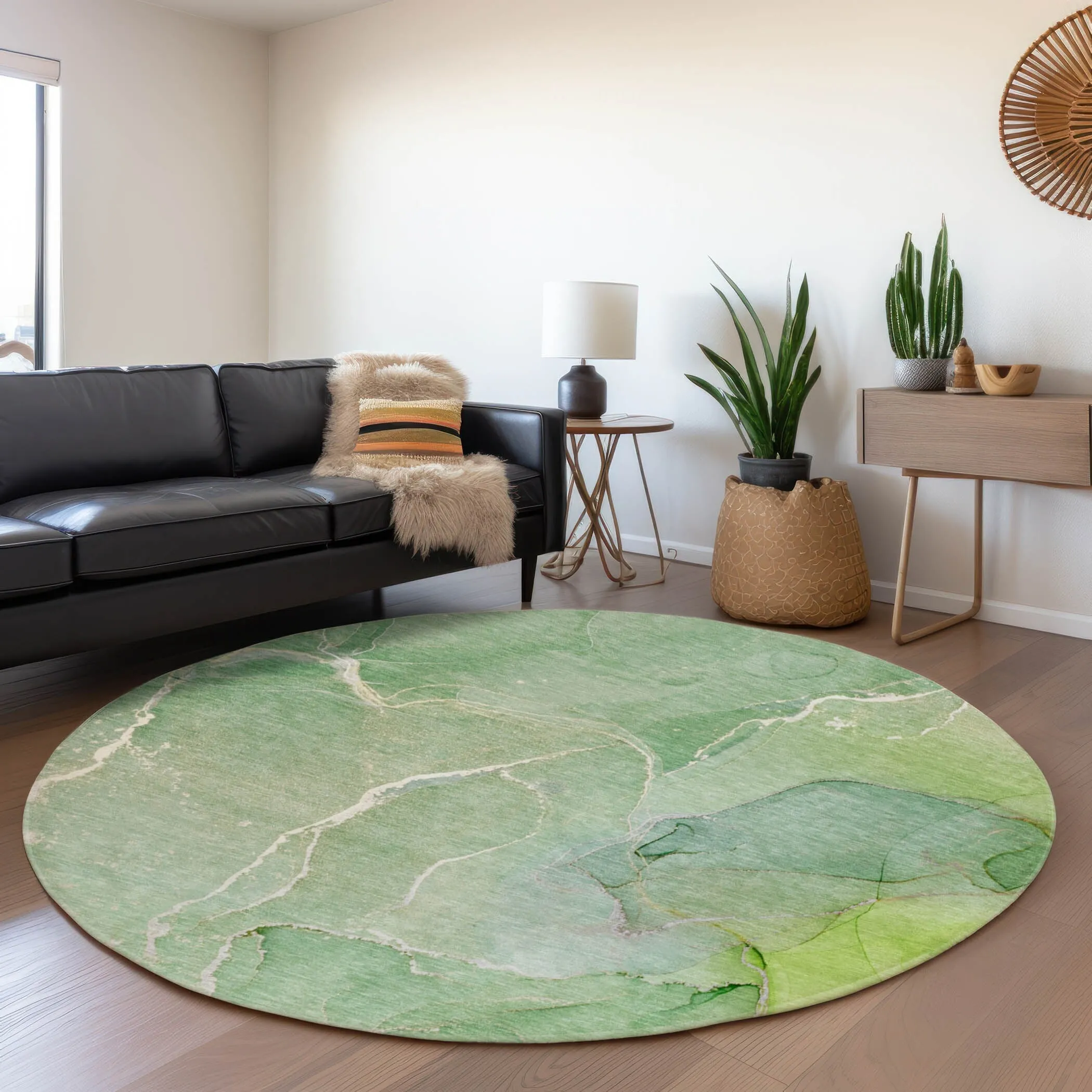 Premium Washable Super Soft Abstract Contemporary Mayfield Rug