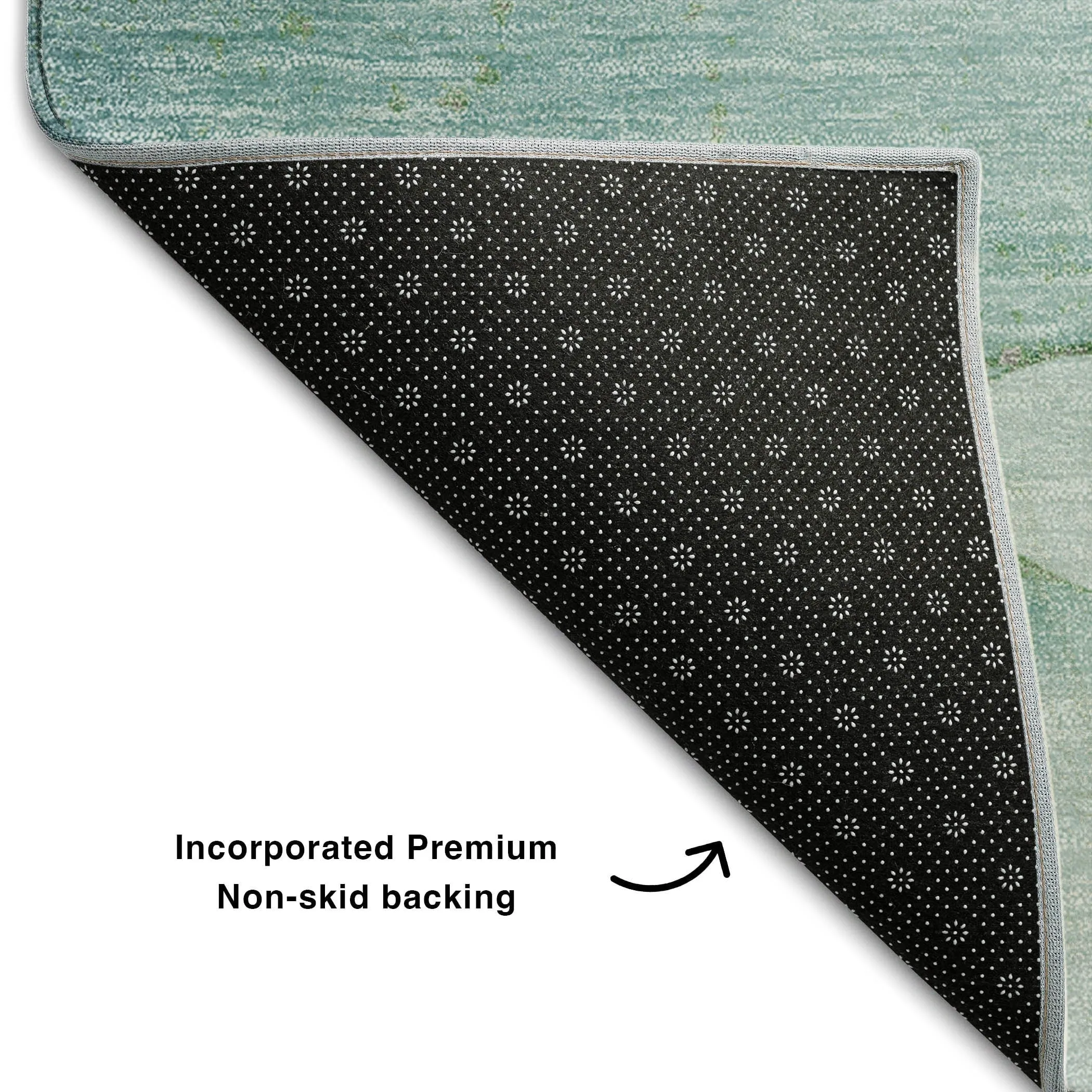Premium Washable Super Soft Abstract Contemporary Mayfield Rug