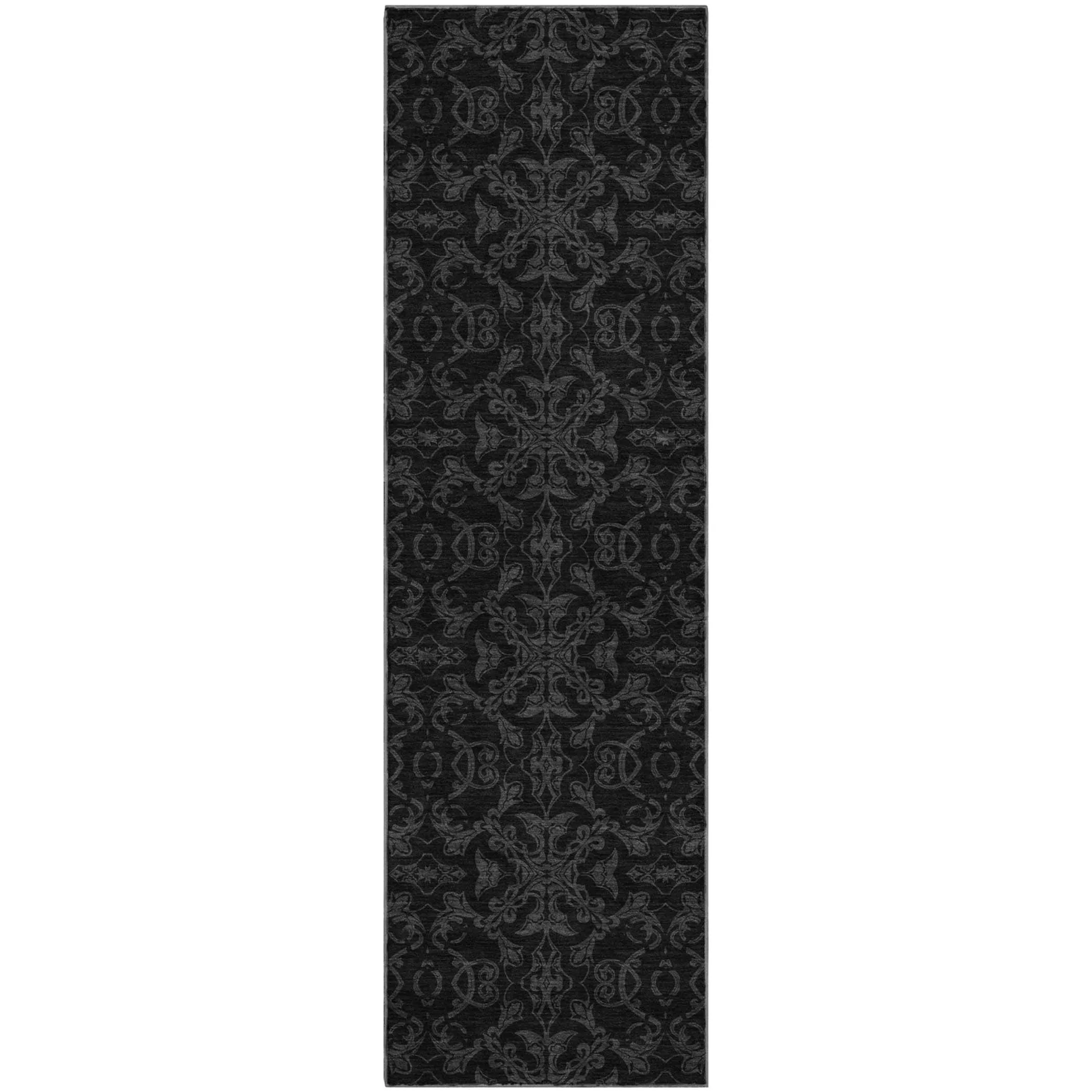 Premium Washable Super Soft Dark Traditional Mayfield Rug