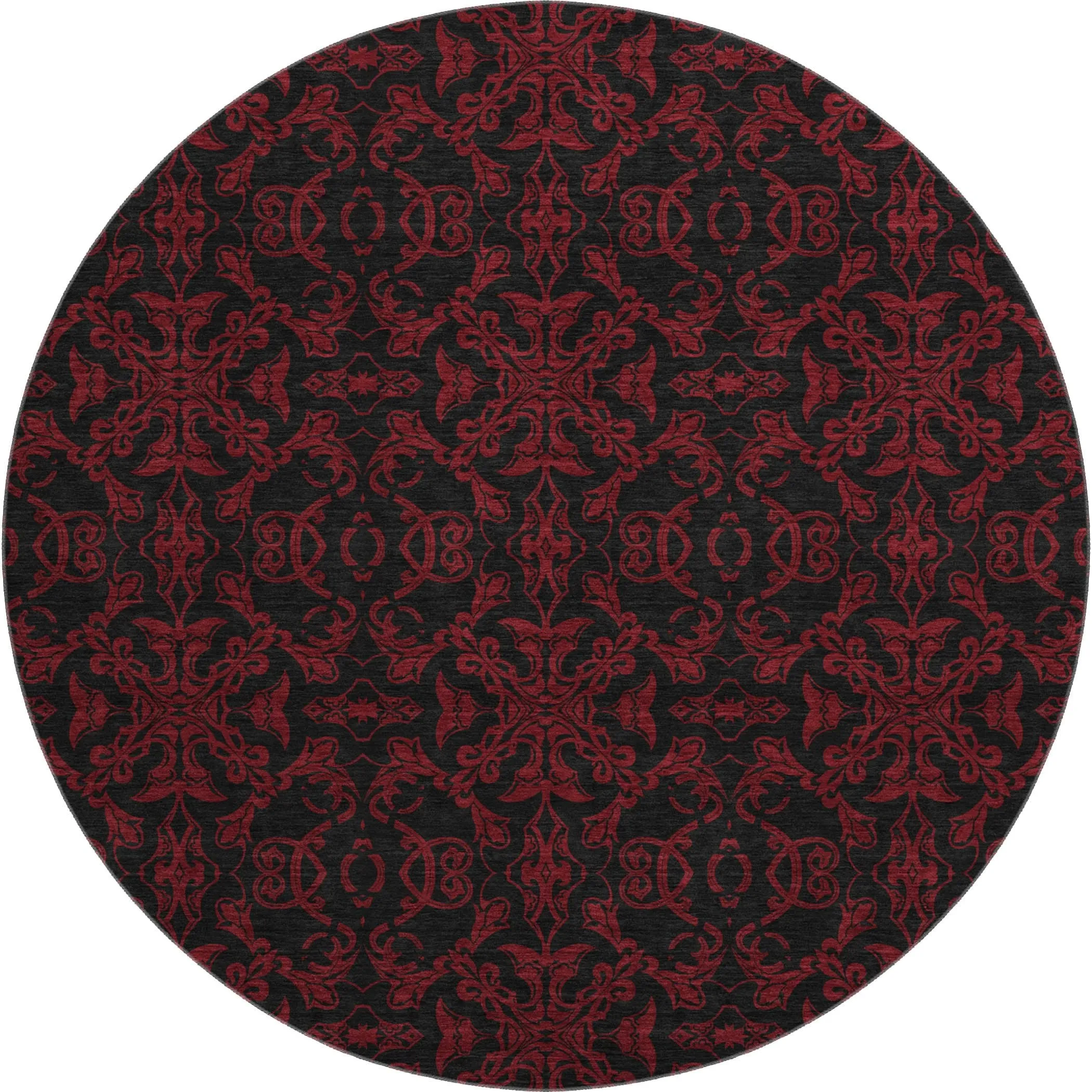 Premium Washable Super Soft Dark Traditional Mayfield Rug