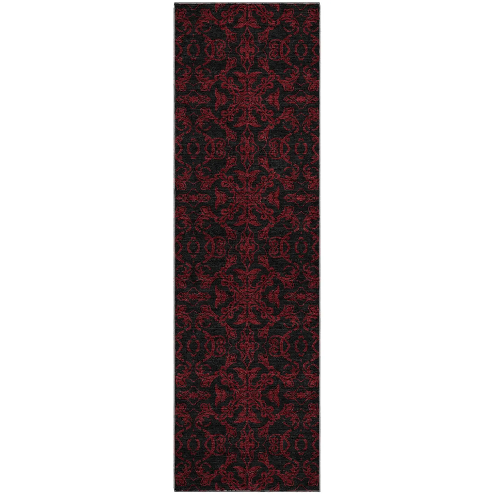 Premium Washable Super Soft Dark Traditional Mayfield Rug