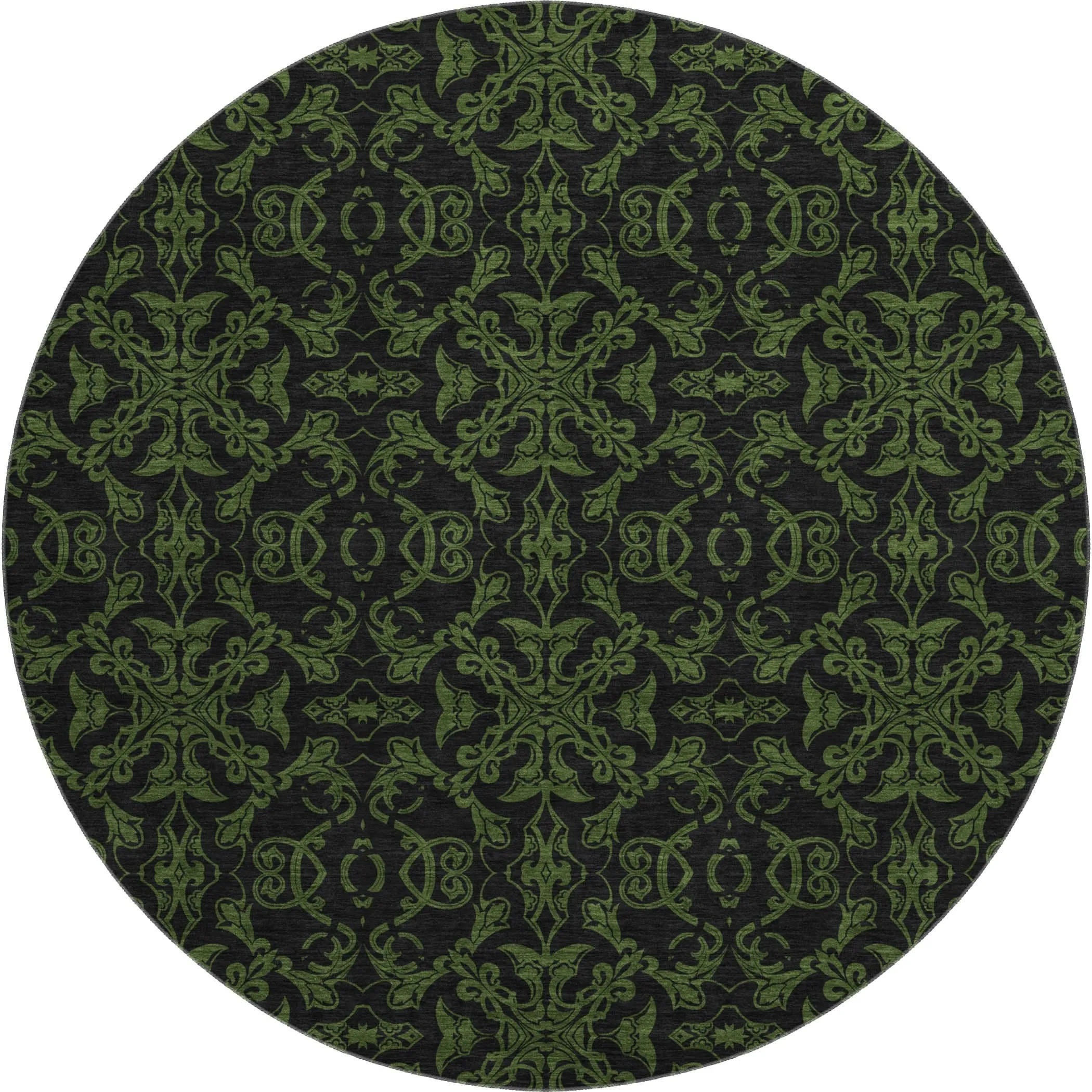 Premium Washable Super Soft Dark Traditional Mayfield Rug