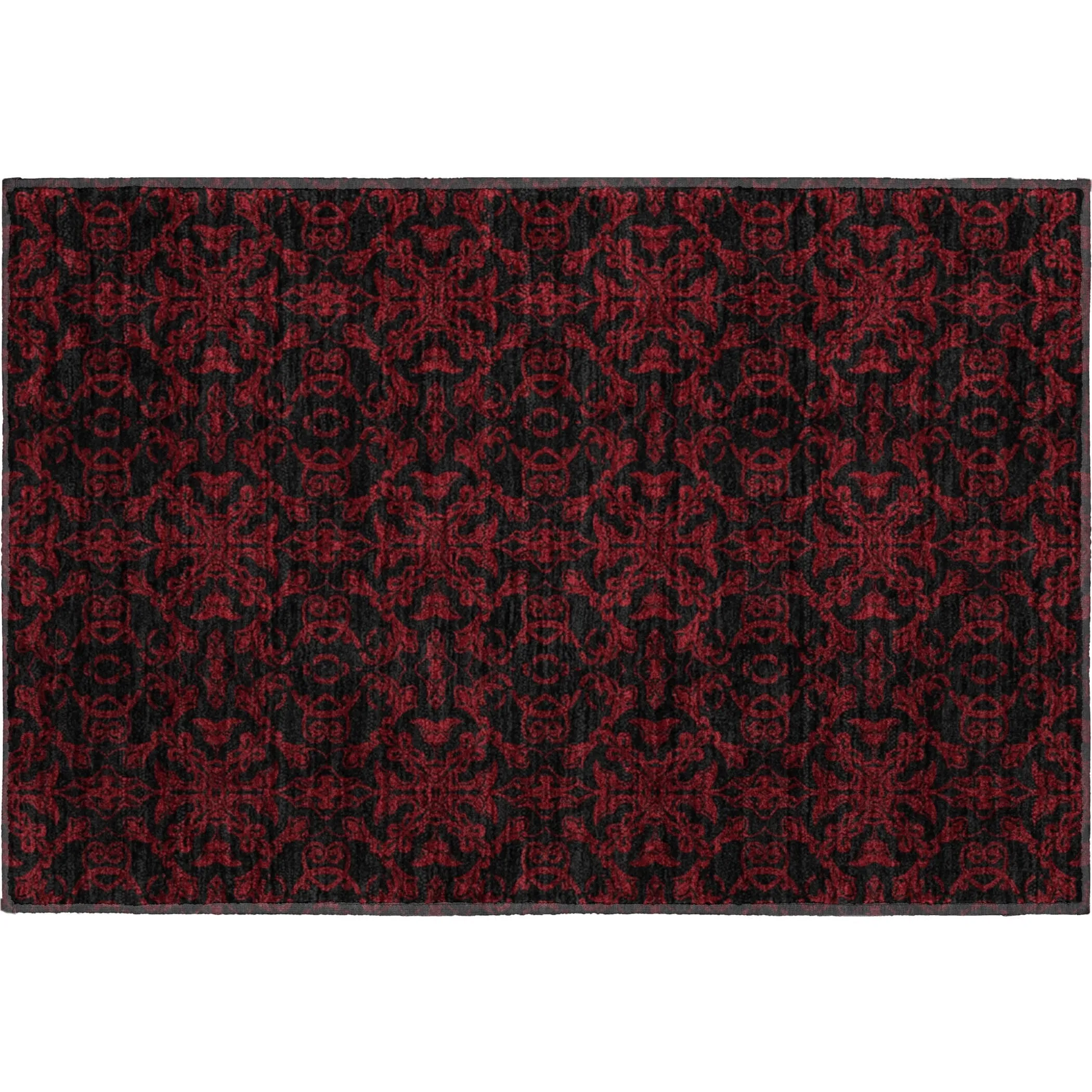 Premium Washable Super Soft Dark Traditional Mayfield Rug