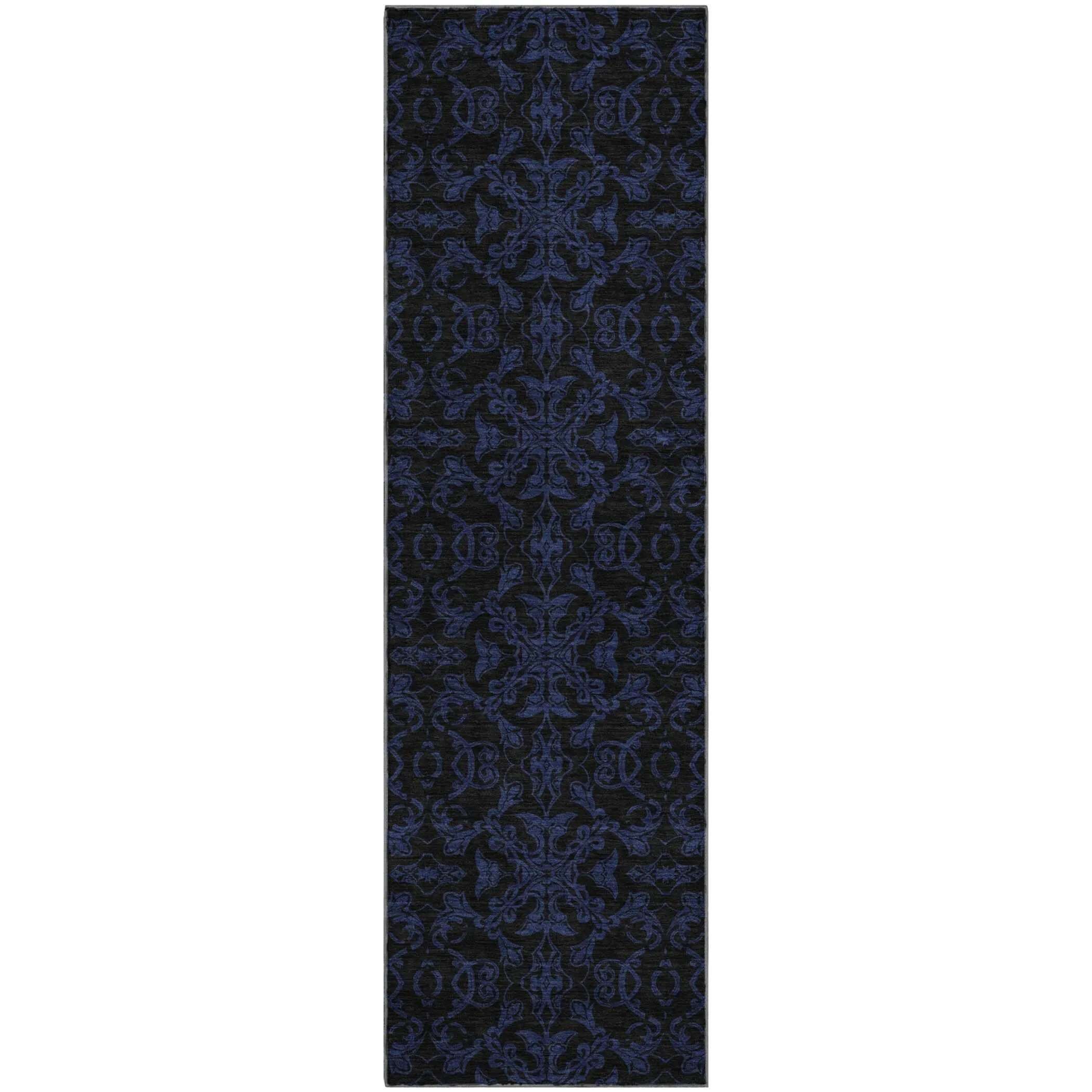 Premium Washable Super Soft Dark Traditional Mayfield Rug