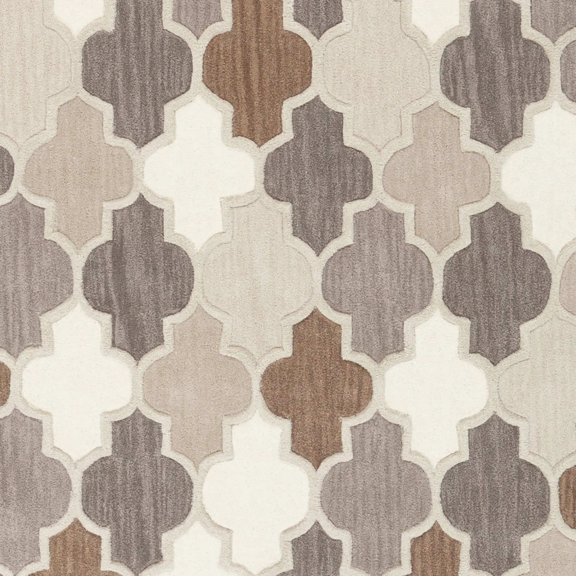 Randall Handmade Geometric Moroccan Wool Area Rug