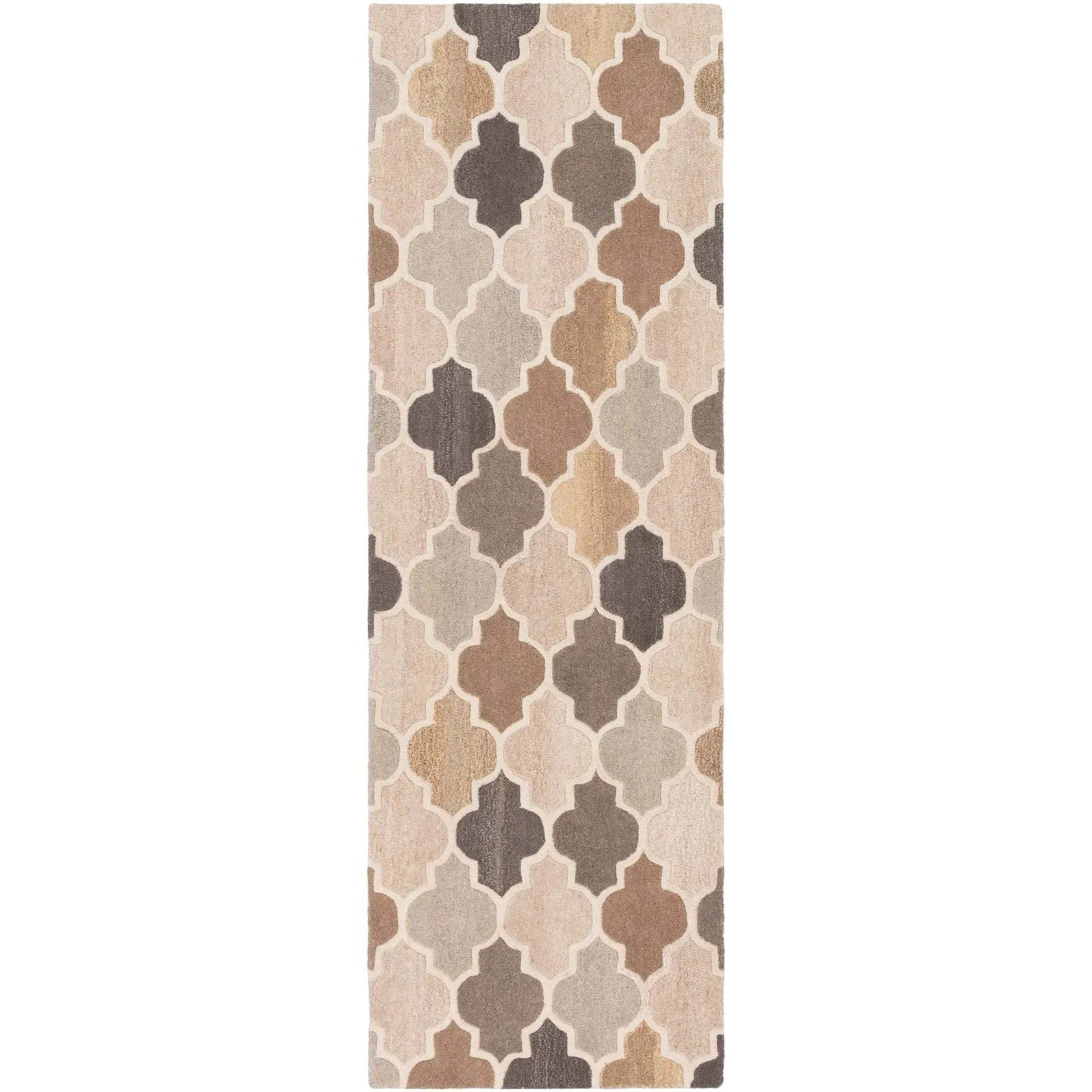 Randall Handmade Geometric Moroccan Wool Area Rug