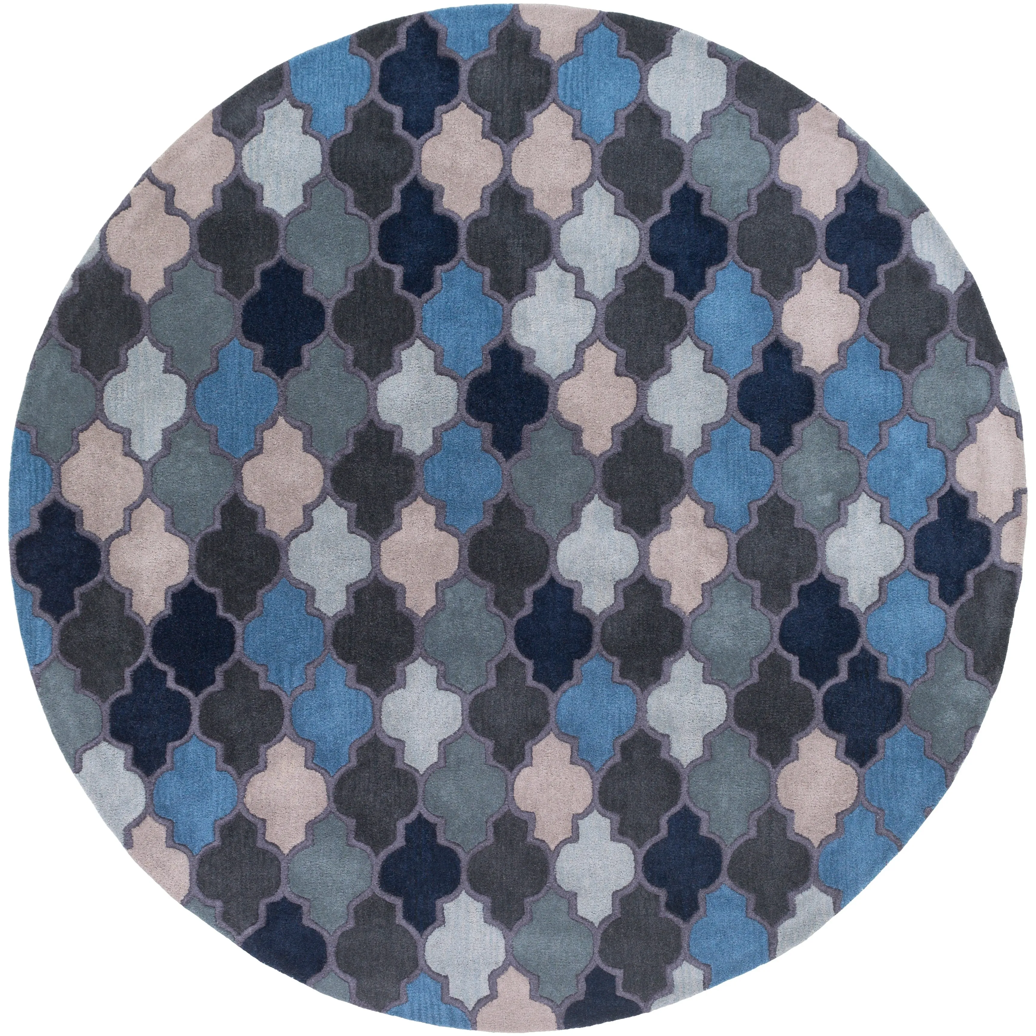 Randall Handmade Geometric Moroccan Wool Area Rug