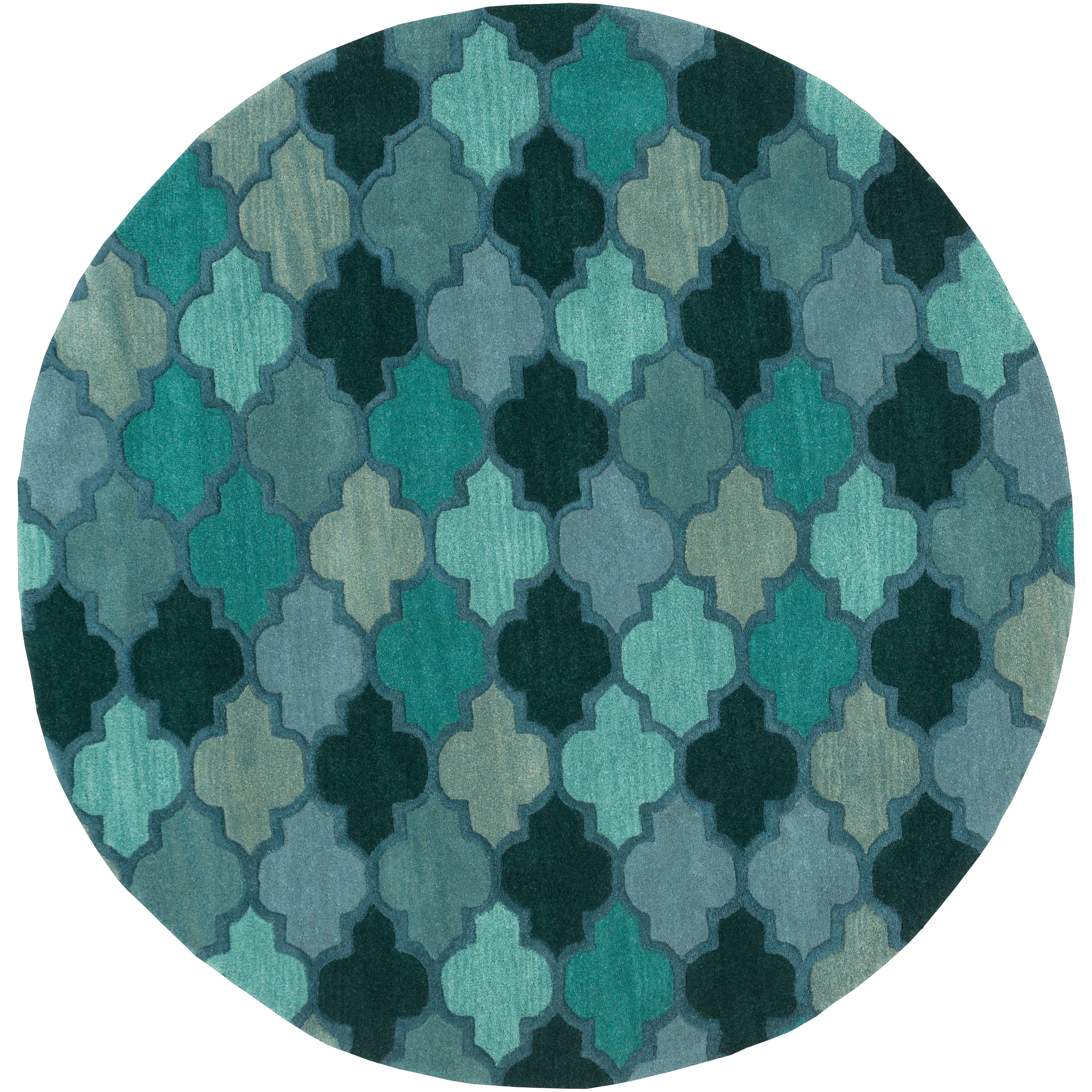 Randall Handmade Geometric Moroccan Wool Area Rug