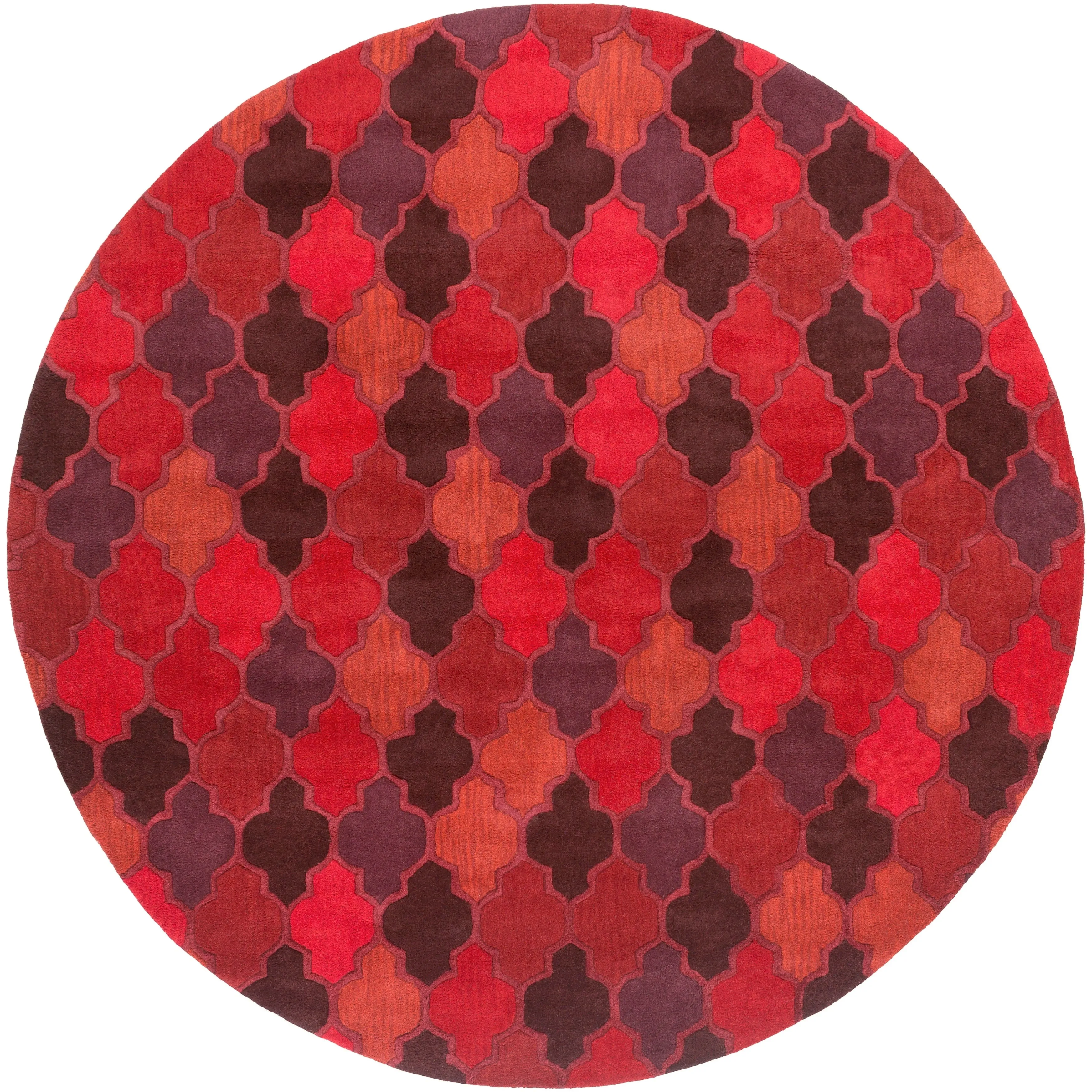Randall Handmade Geometric Moroccan Wool Area Rug