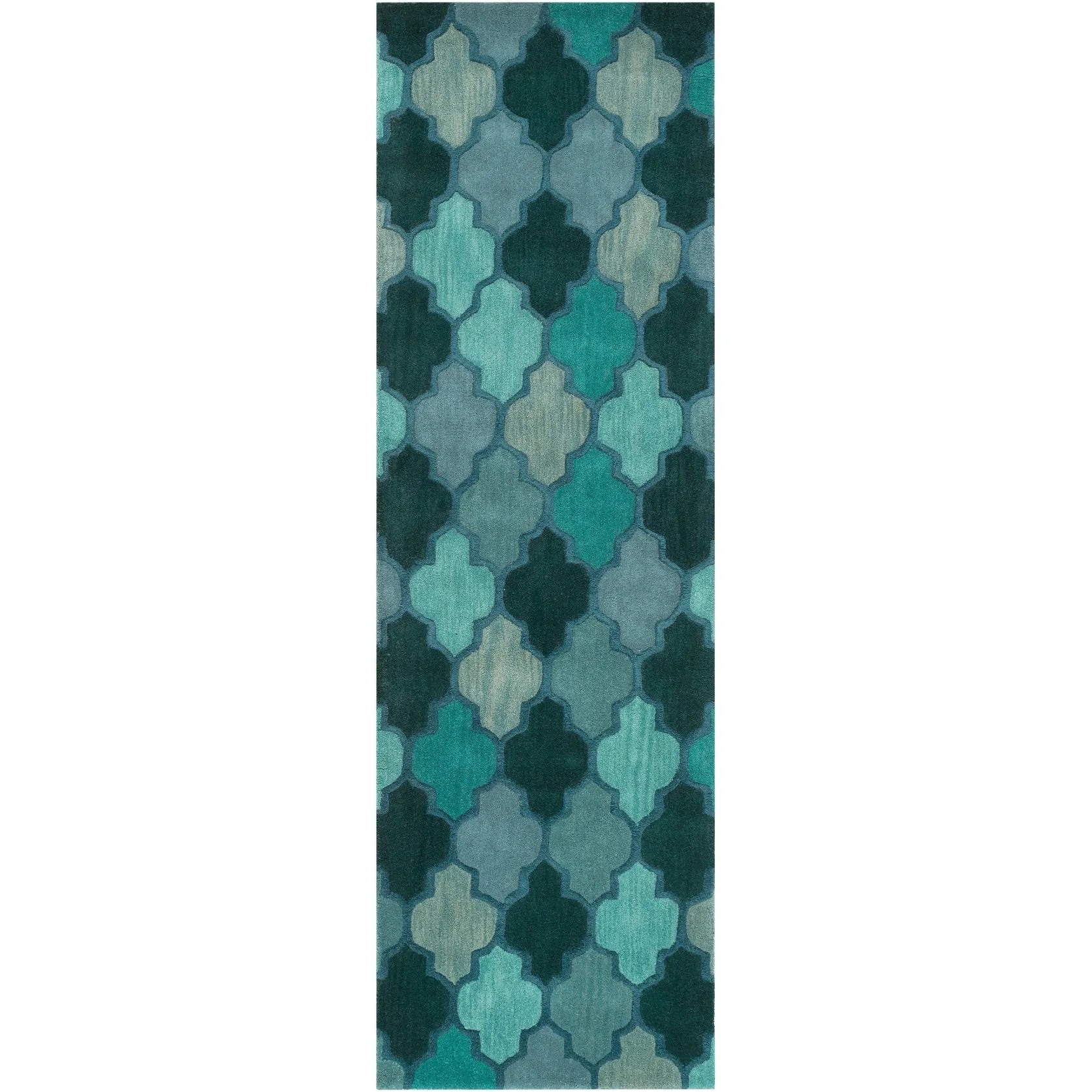 Randall Handmade Geometric Moroccan Wool Area Rug
