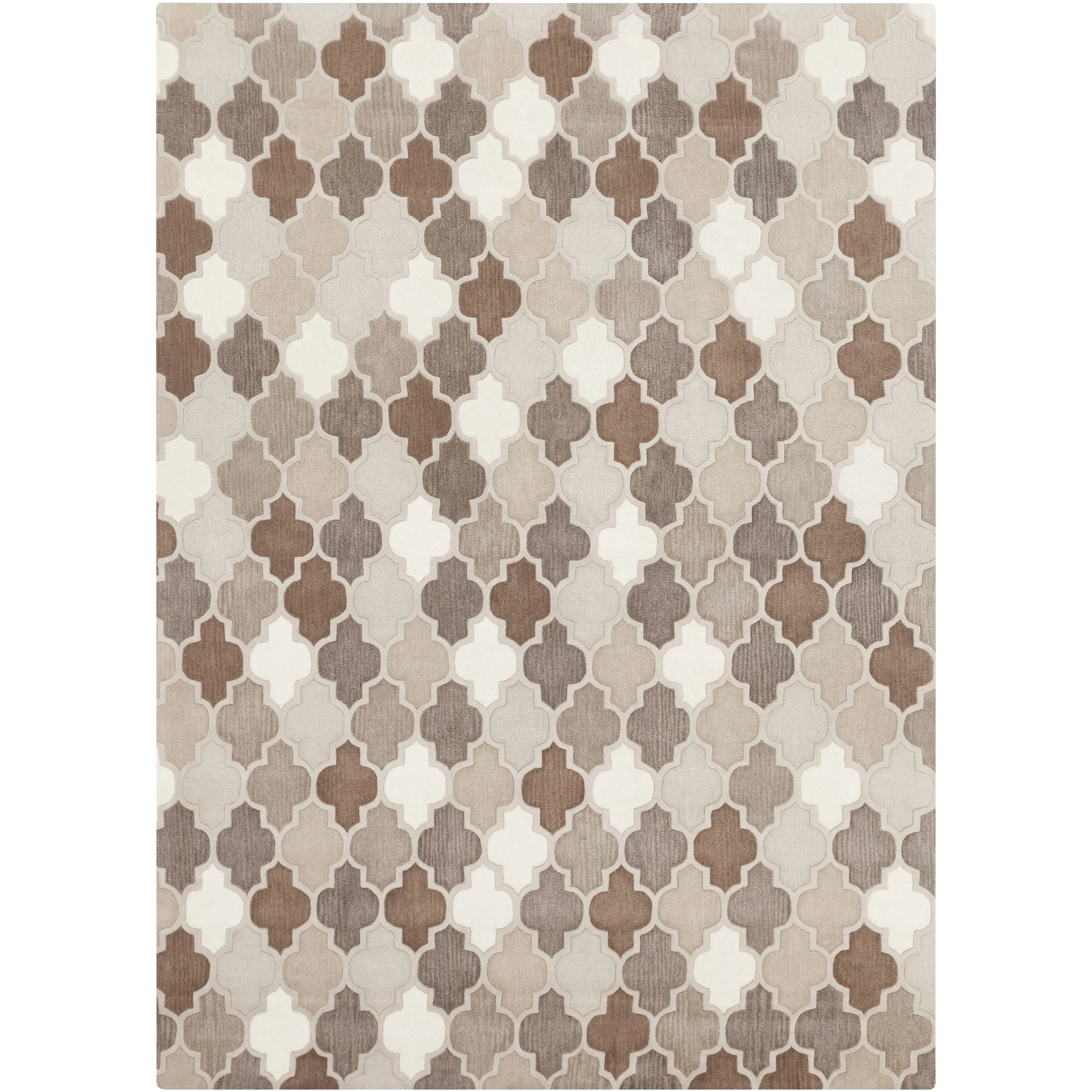 Randall Handmade Geometric Moroccan Wool Area Rug
