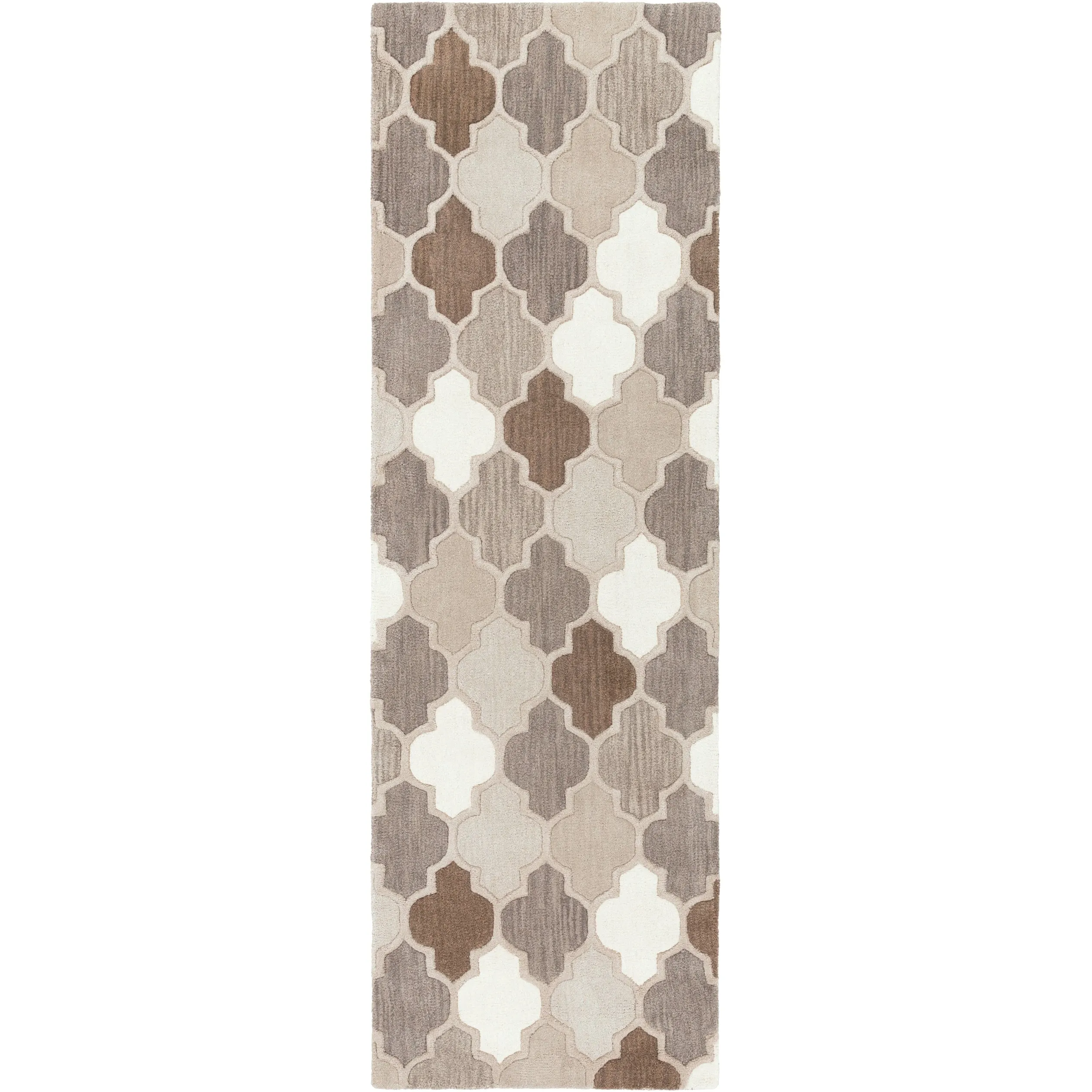 Randall Handmade Geometric Moroccan Wool Area Rug